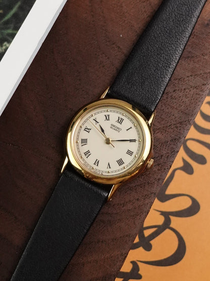Ladies Seiko Quartz Classic (original box, instruction, buckle)