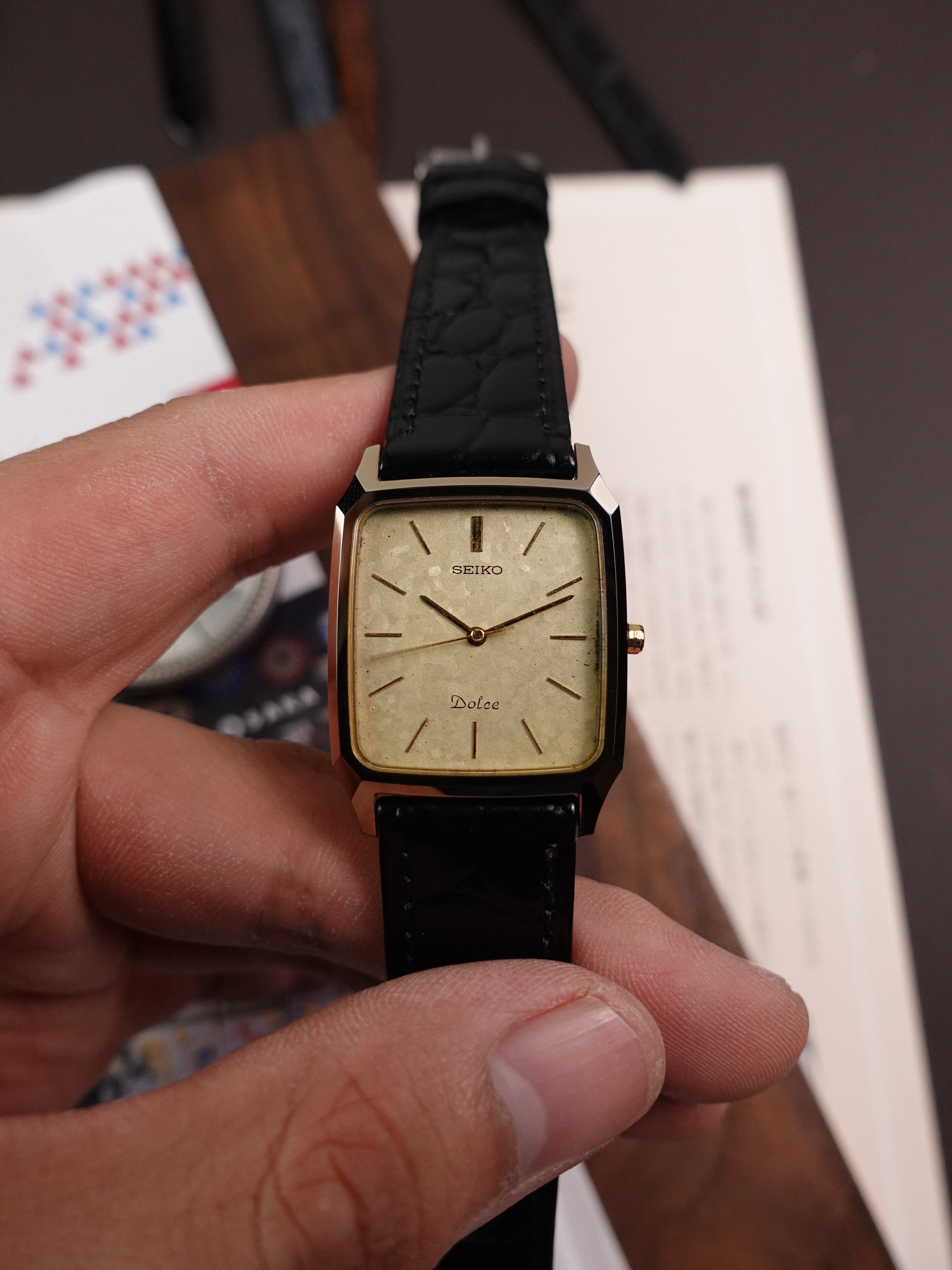 Seiko Dolce 'snowflake' dial 7741-5140 – My First Vintage