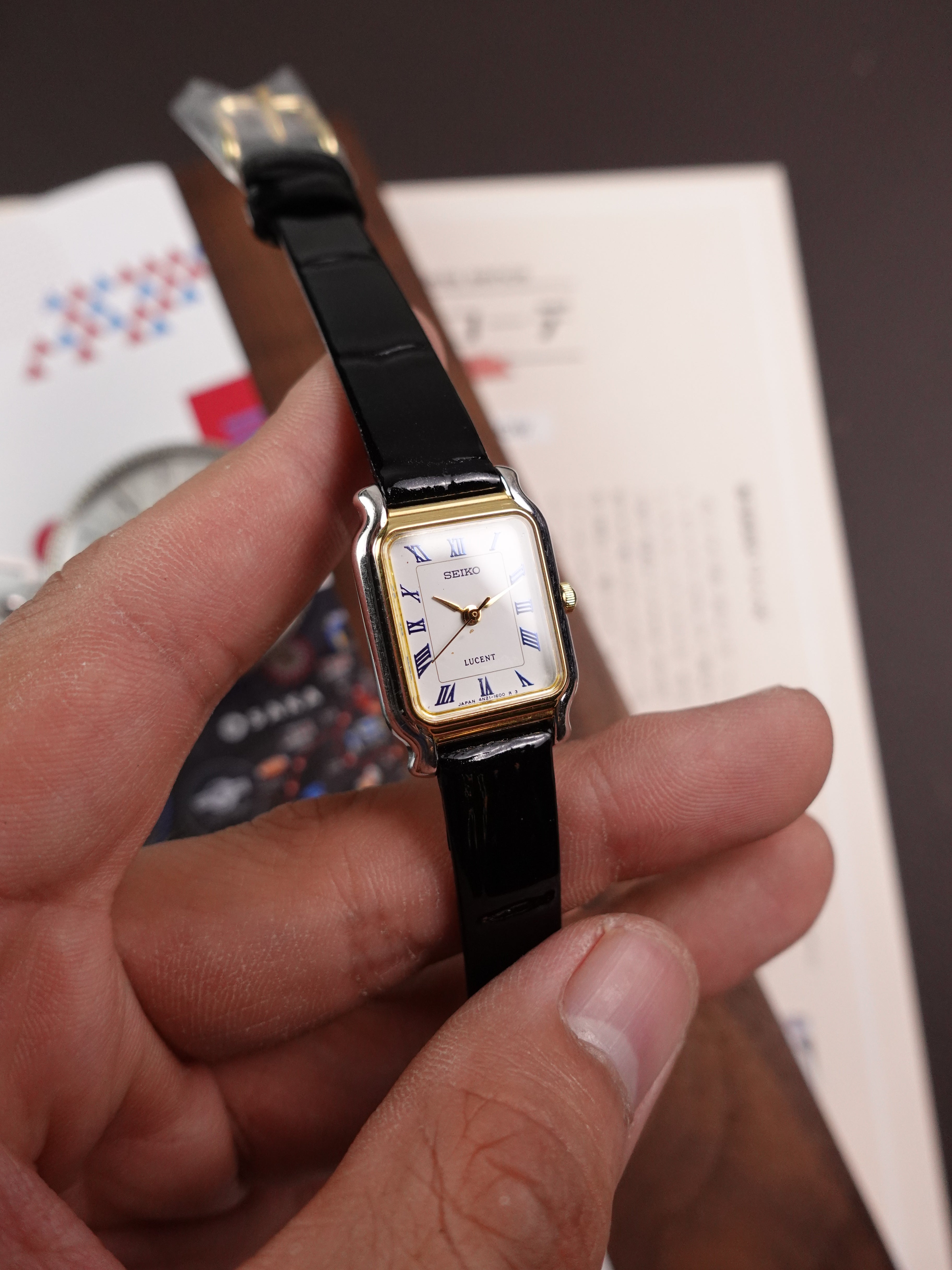Ladies Seiko Lucent Tank 4N21-5240 – My First Vintage