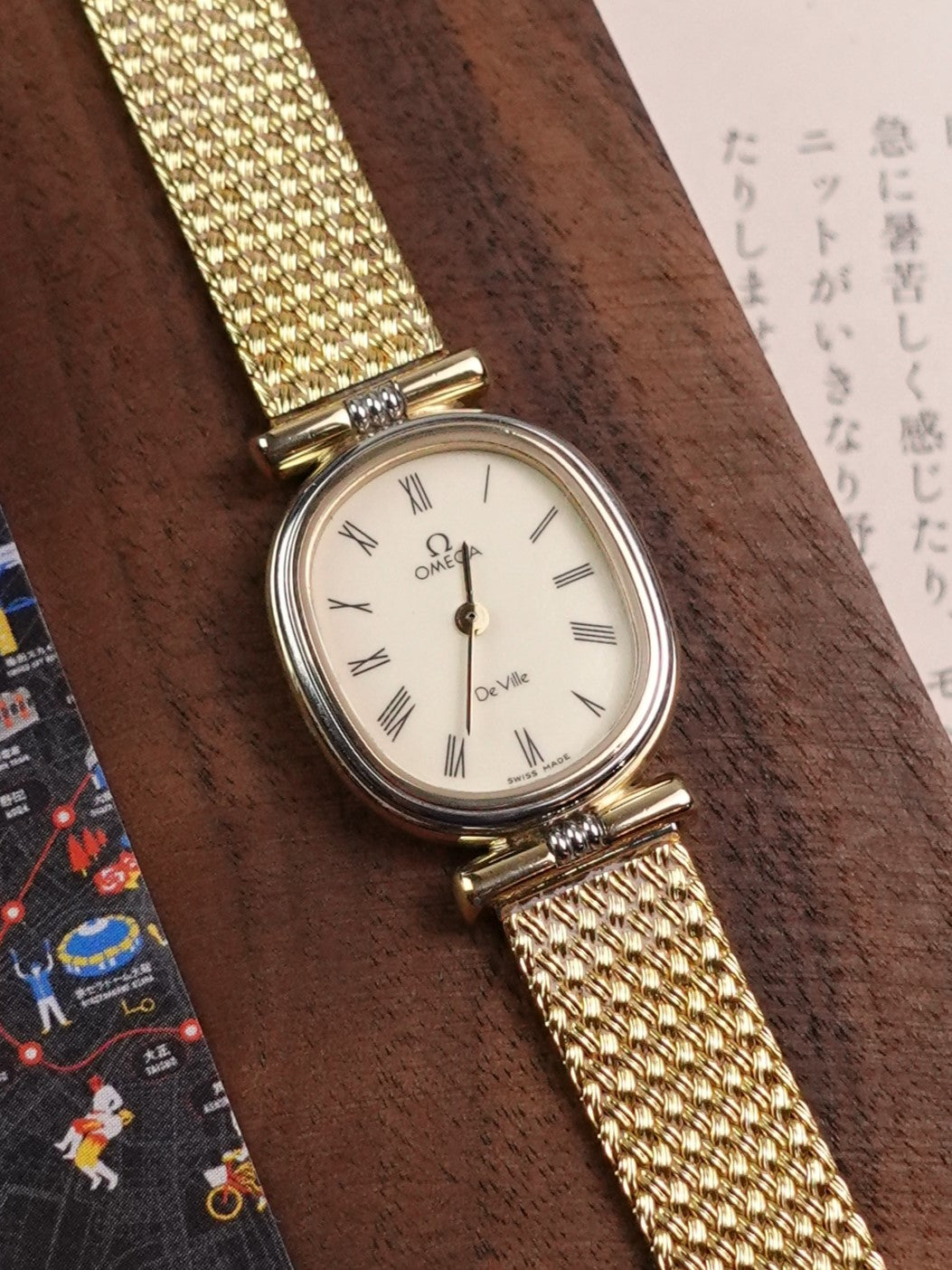 Ladies Ladies Omega "ellipse with T-lugs design & Original Omega bracelet