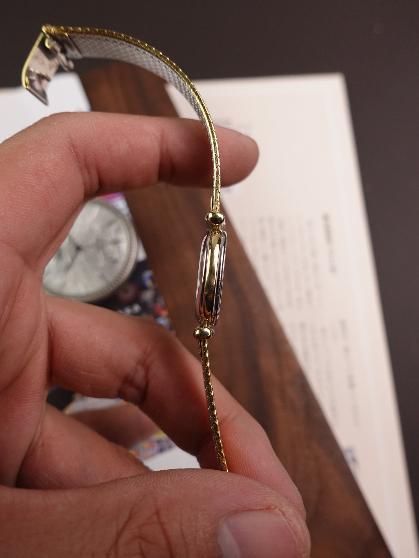 Ladies Ladies Omega "ellipse with T-lugs design & Original Omega bracelet