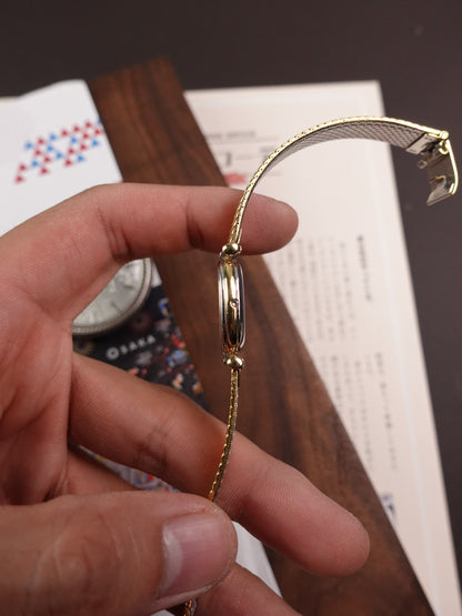 Ladies Ladies Omega "ellipse with T-lugs design & Original Omega bracelet