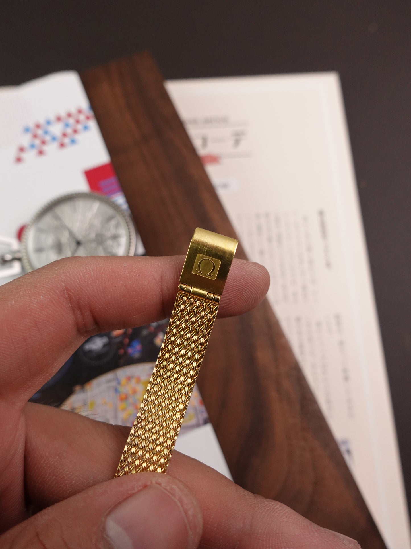 Ladies Ladies Omega "ellipse with T-lugs design & Original Omega bracelet