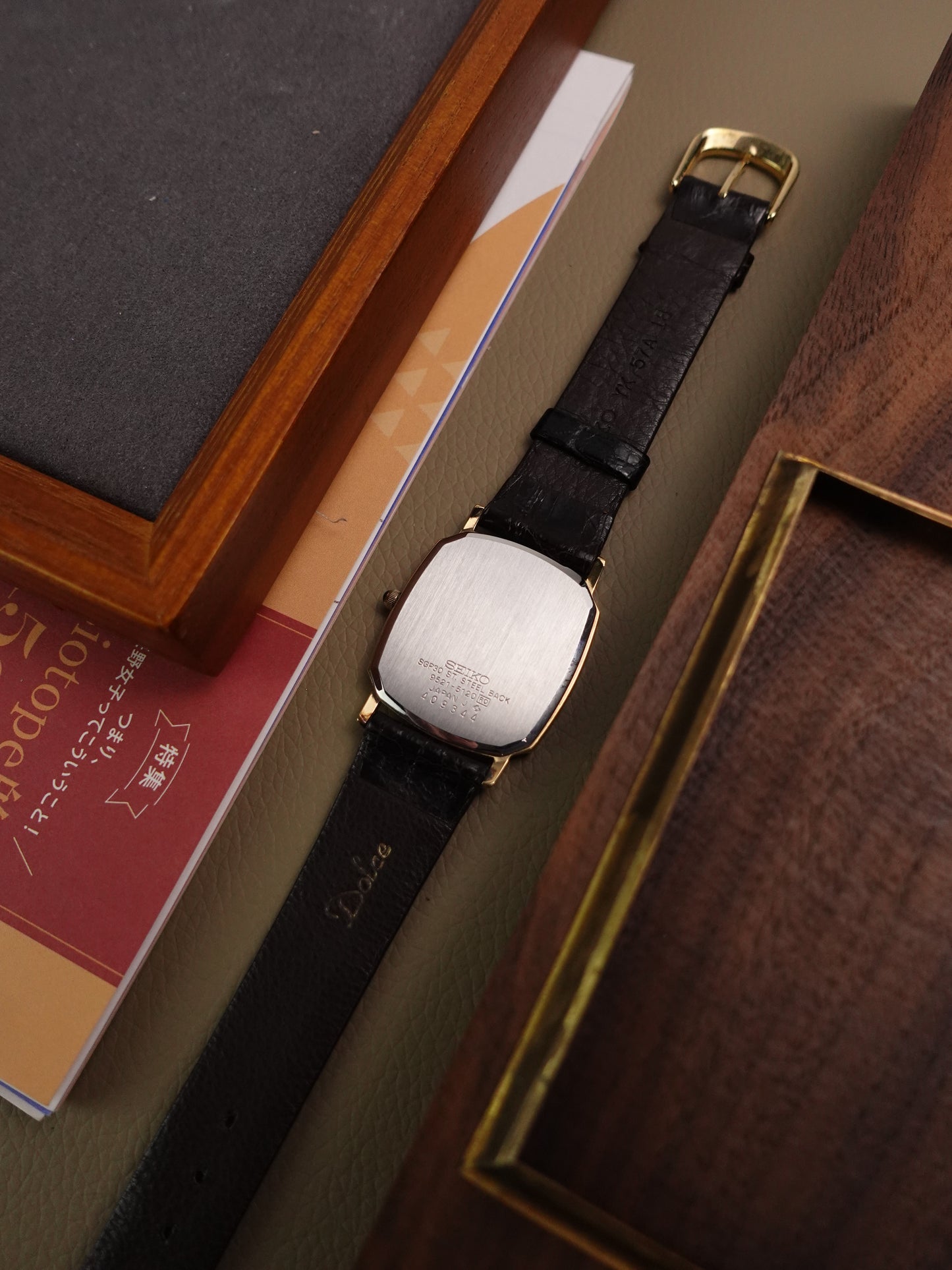 1982 Seiko Dolce Ellipse 6030-5550 with original warranty + box