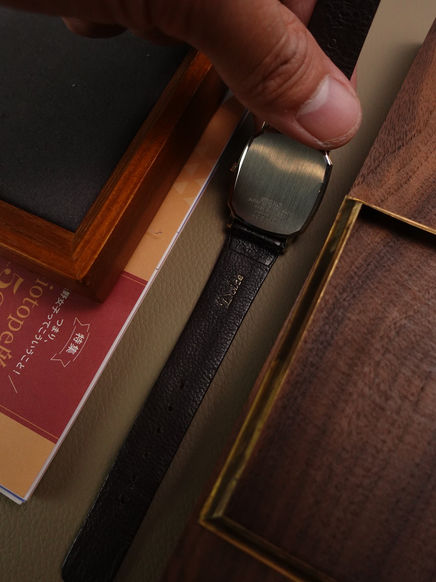 1982 Seiko Dolce Ellipse 6030-5550 with original warranty + box