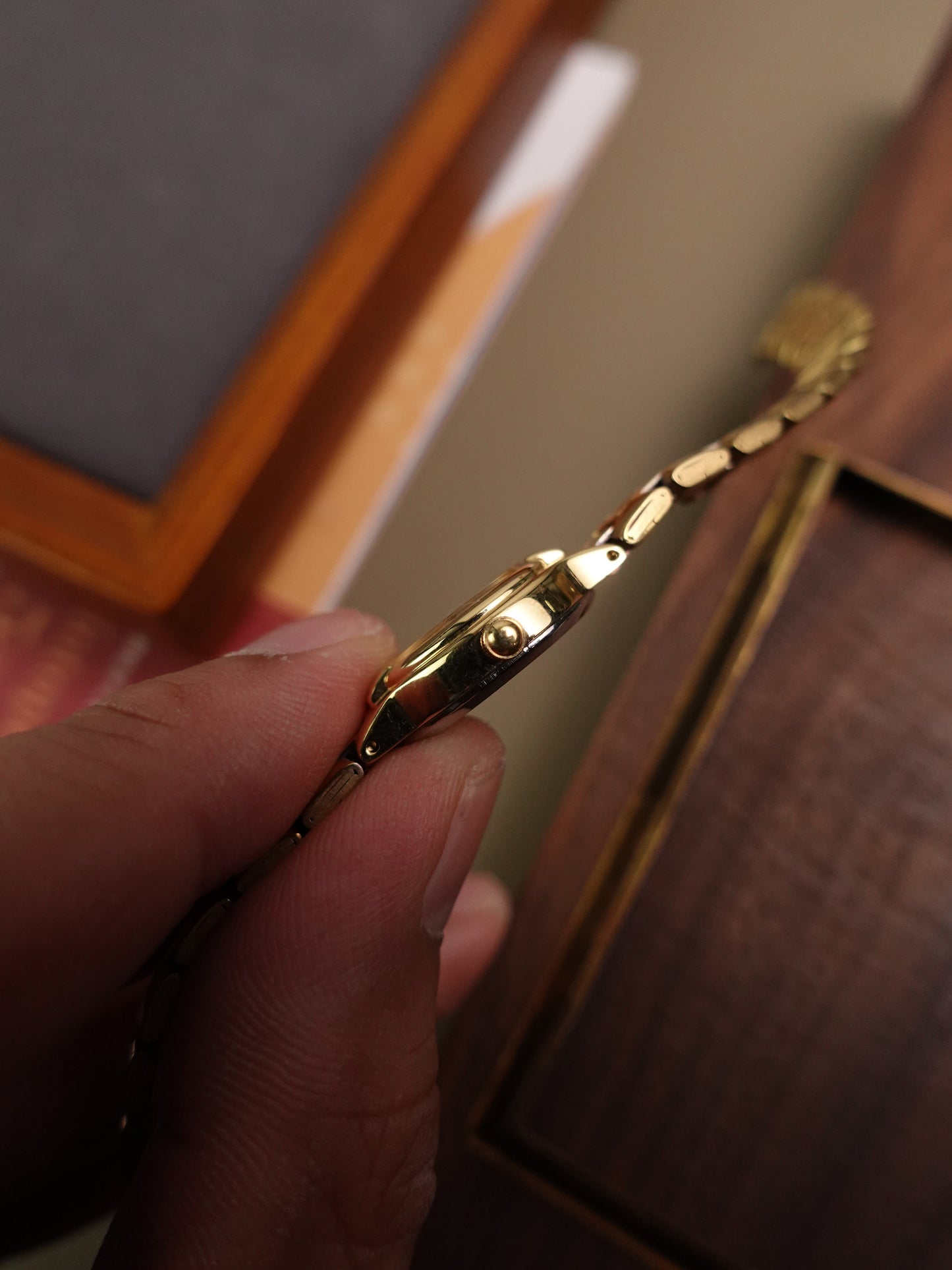 Ladies' Seiko Galaxy Brick Wall Dial bracelet