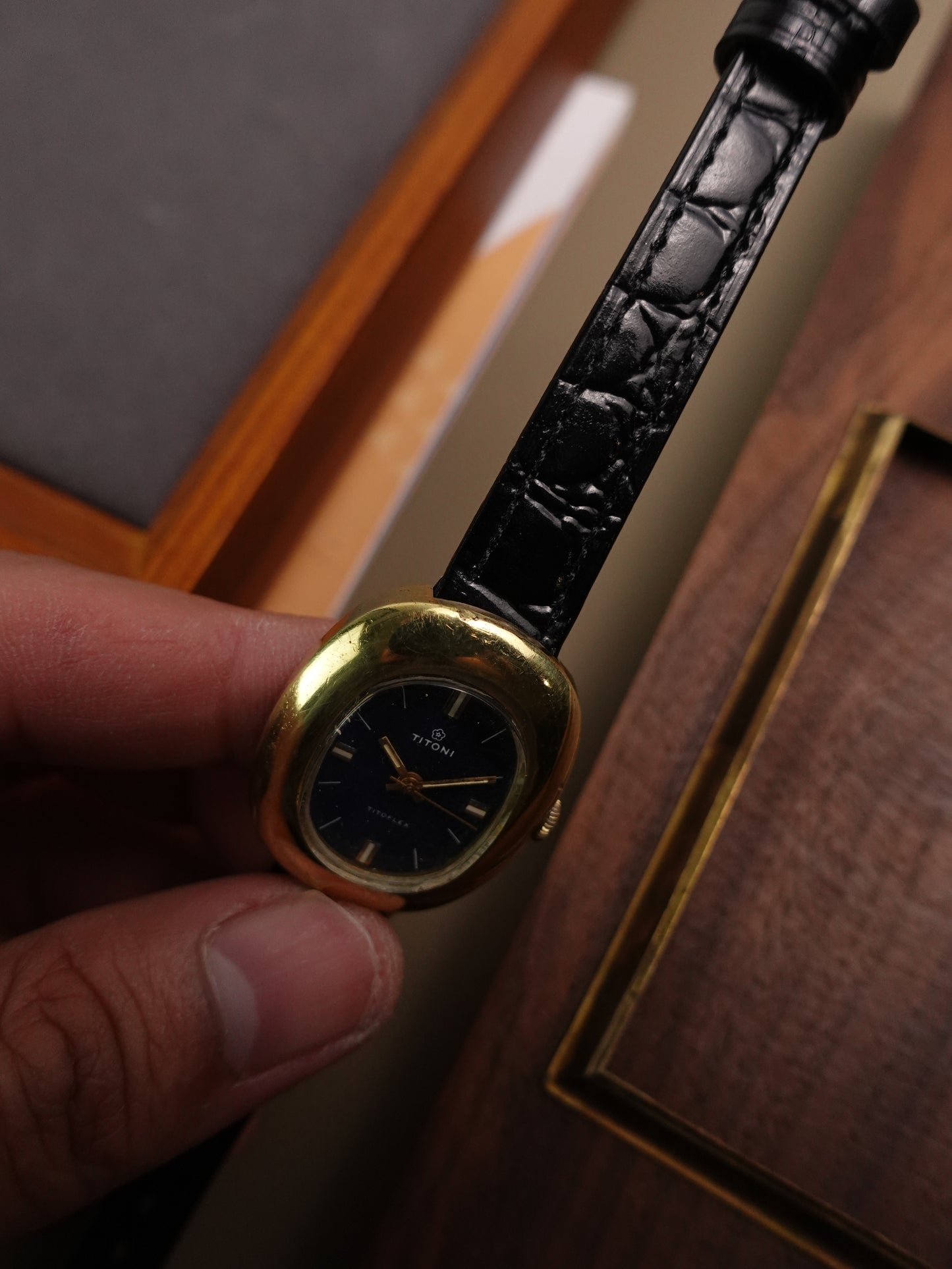 60s Titoni "Pebble" Manual winding swiss made