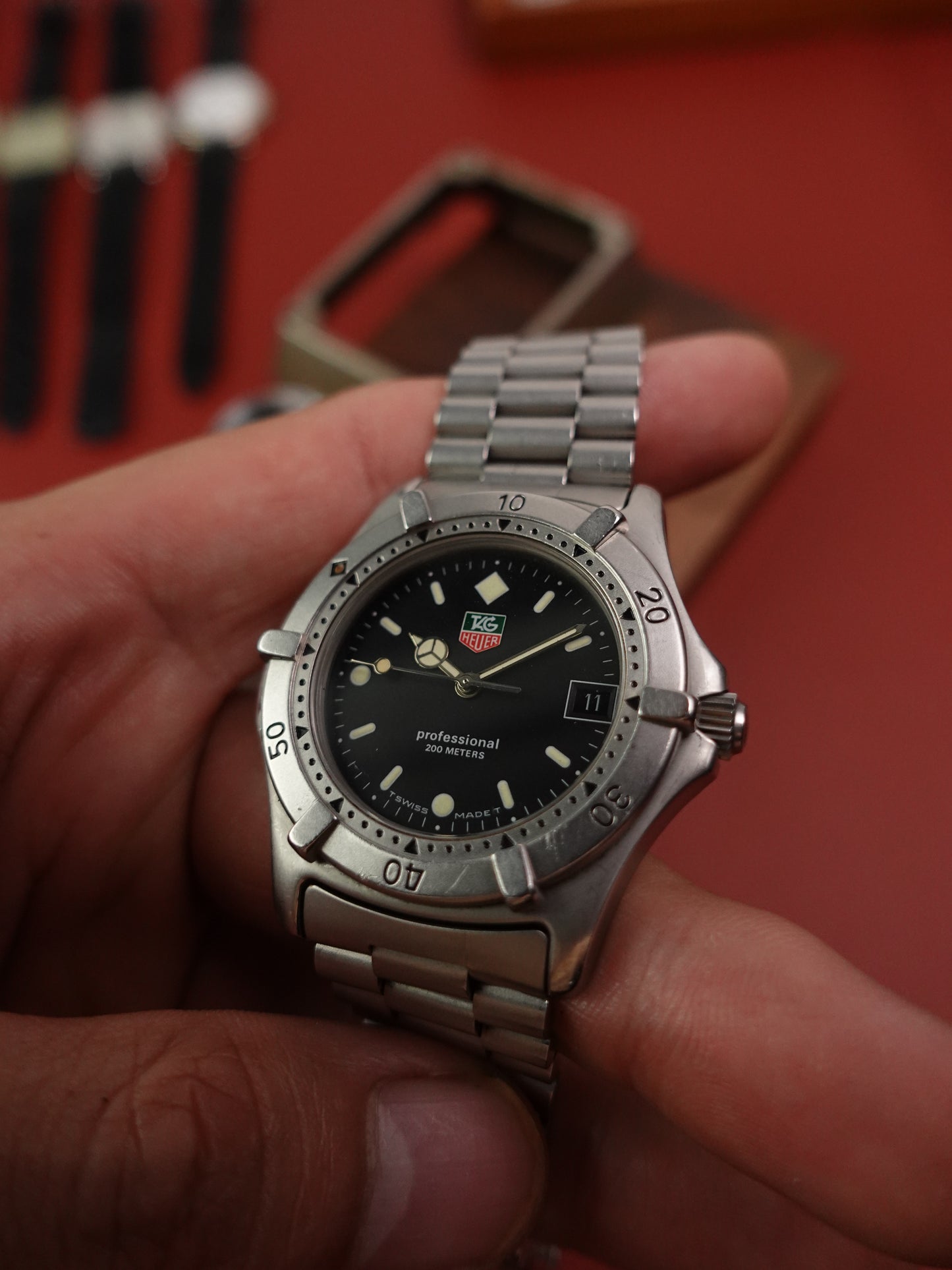 Men's Tag Heuer 2000 Professional dive watch