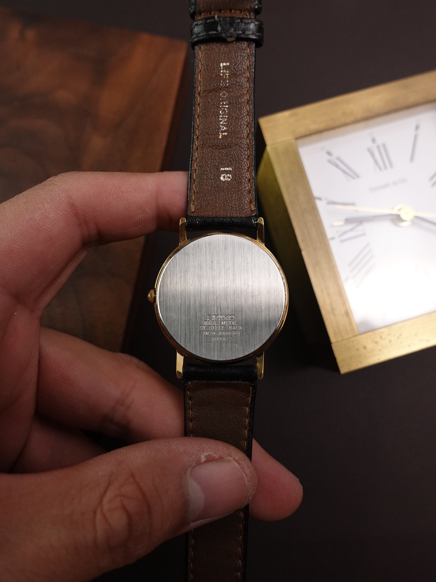 Seiko Quartz Classic Daydate 7N29-8A00 Circa.1990s