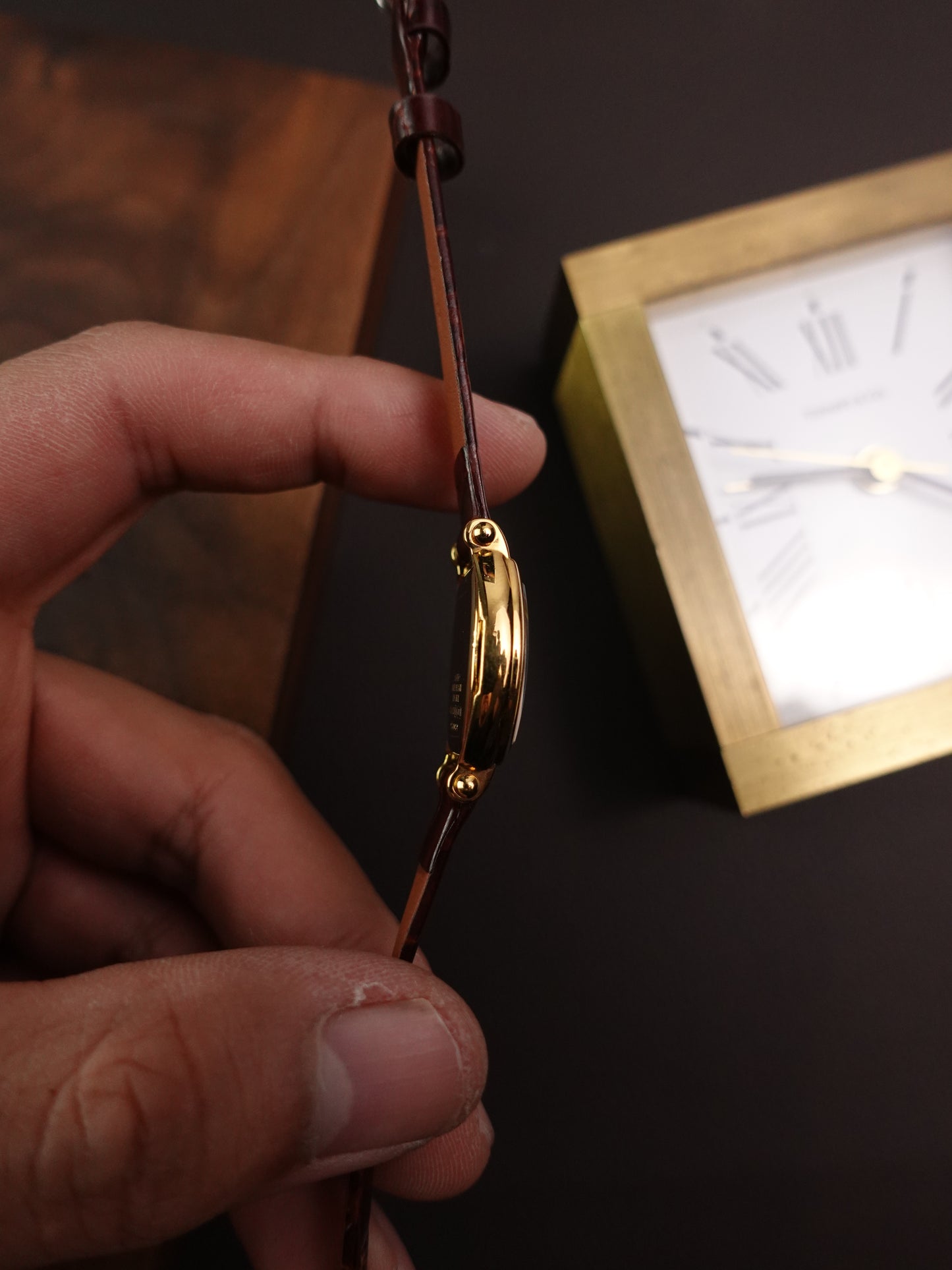 Seiko Exceline "Tonneau" 4N21-5270 Mother of pearl Dial