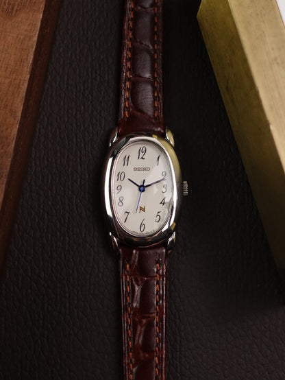 Seiko Ladies "Baignoire" in steel