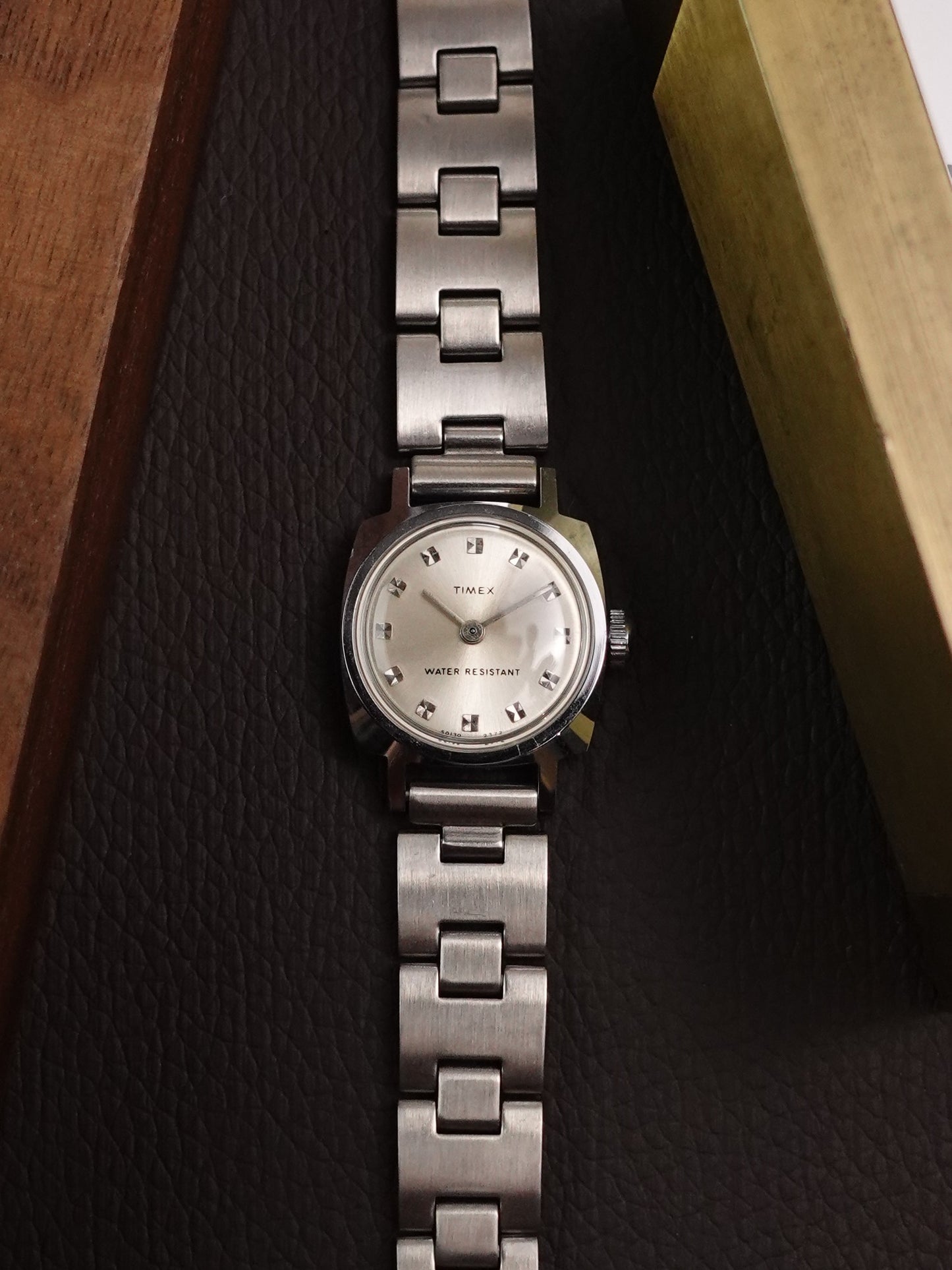 1960s Ladiex Timex Sunburst Grey Manual winding New Old stock.