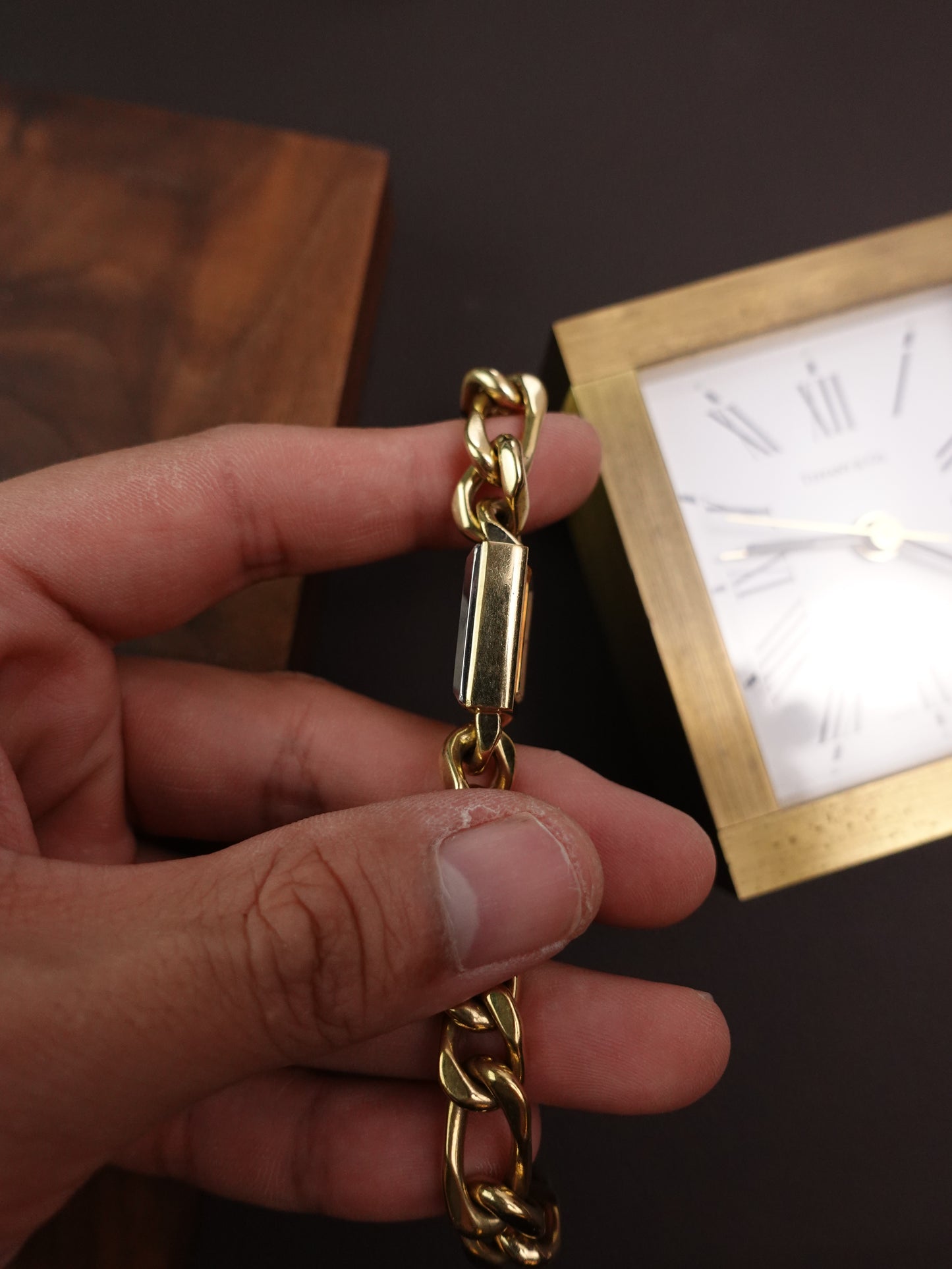 Seiko Cuban Chain Manual winding. 11-5280