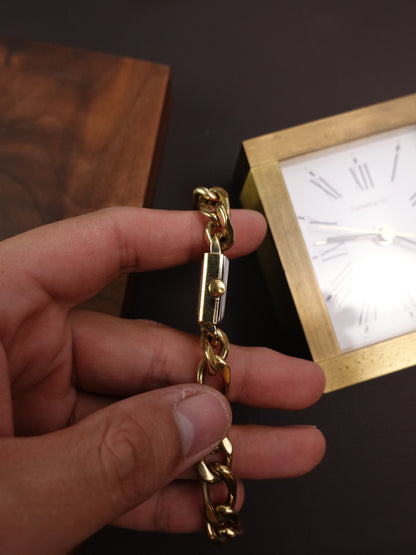 Seiko Cuban Chain Manual winding. 11-5280