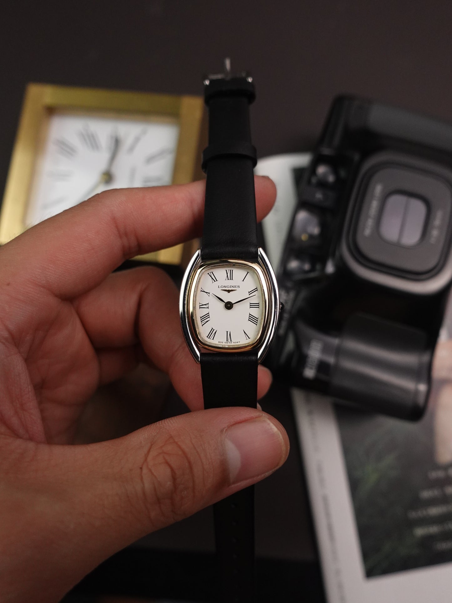 Ladies Longines 'Tonneau' Art Deco Case Ref.5087