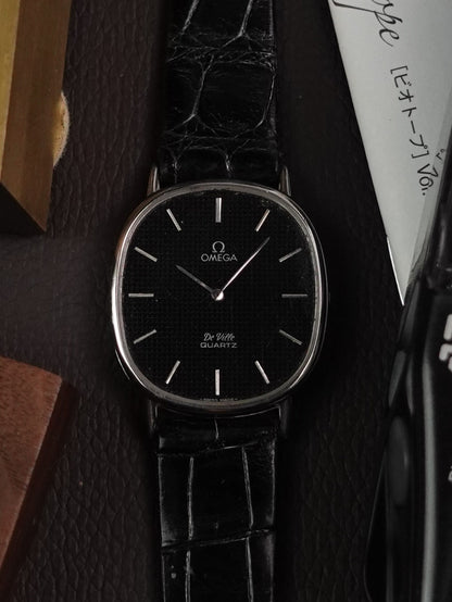 Omega De-ville Elipse Waffle dial (with glass and dial scratches)