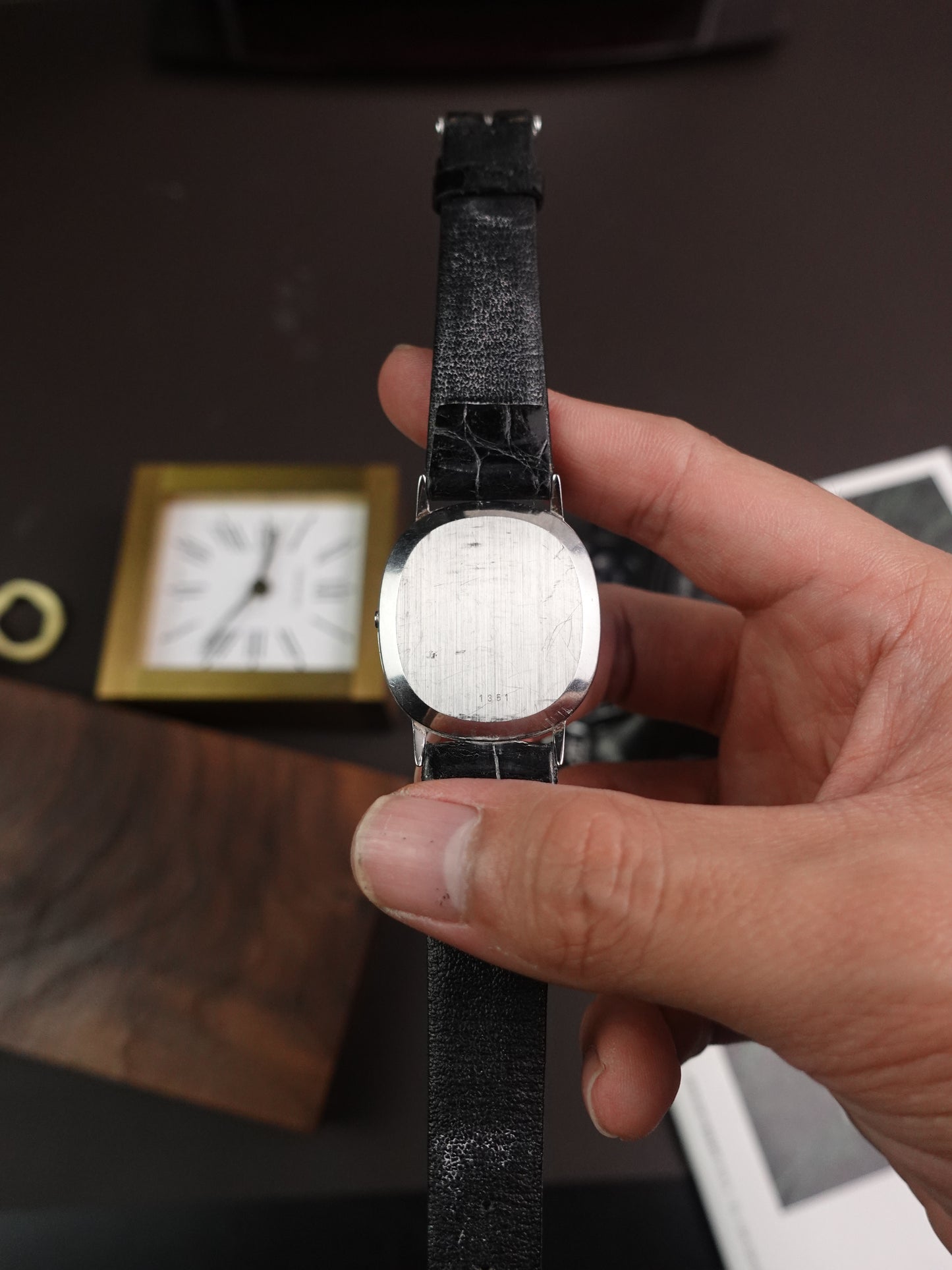 Omega De-ville Elipse Waffle dial (with glass and dial scratches)