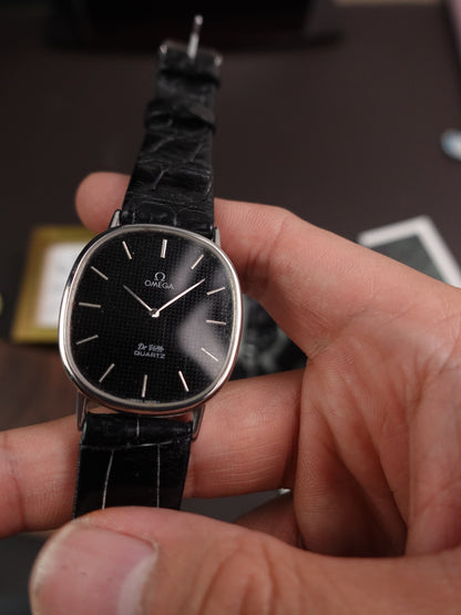 Omega De-ville Elipse Waffle dial (with glass and dial scratches)