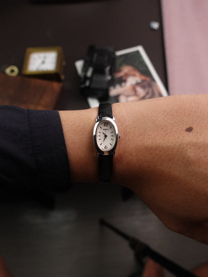 Seiko Ladies "Baignoire" Mini in steel