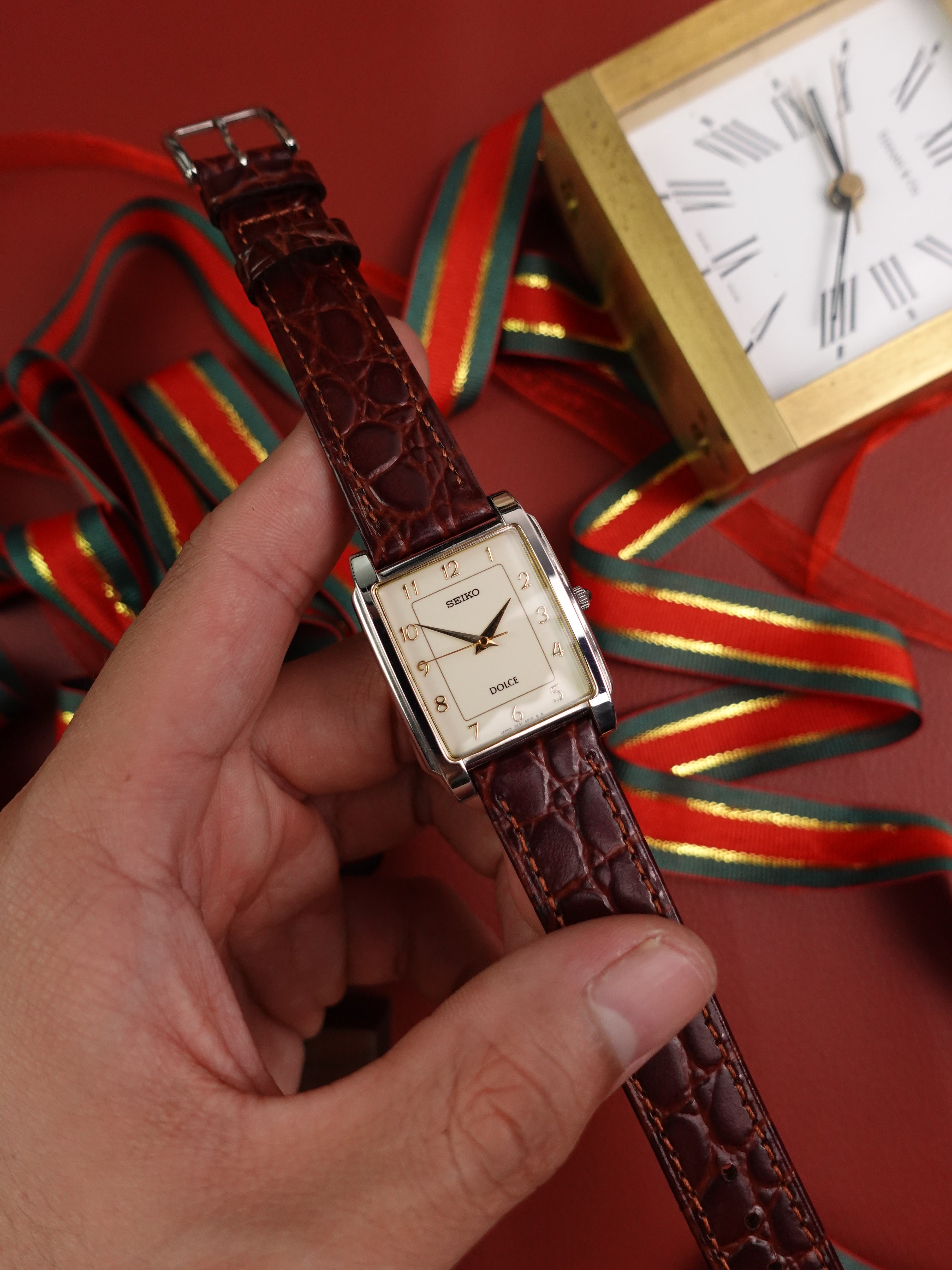 Seiko Dolce Tank 5e31-5000 Circa. 90s – My First Vintage