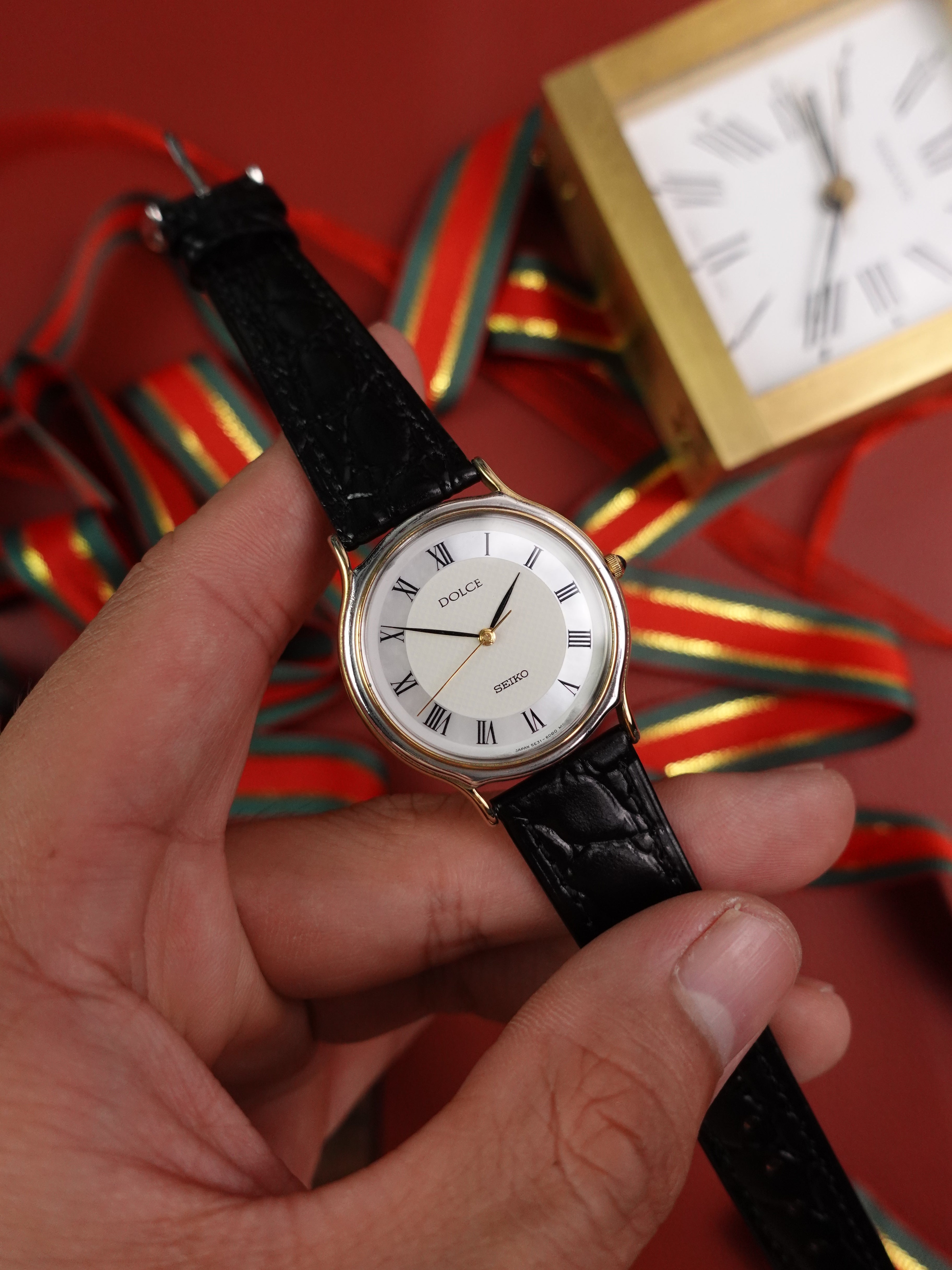 Seiko Dolce 5E31-6D60 Mother of Pearl Sector Dial – My First Vintage