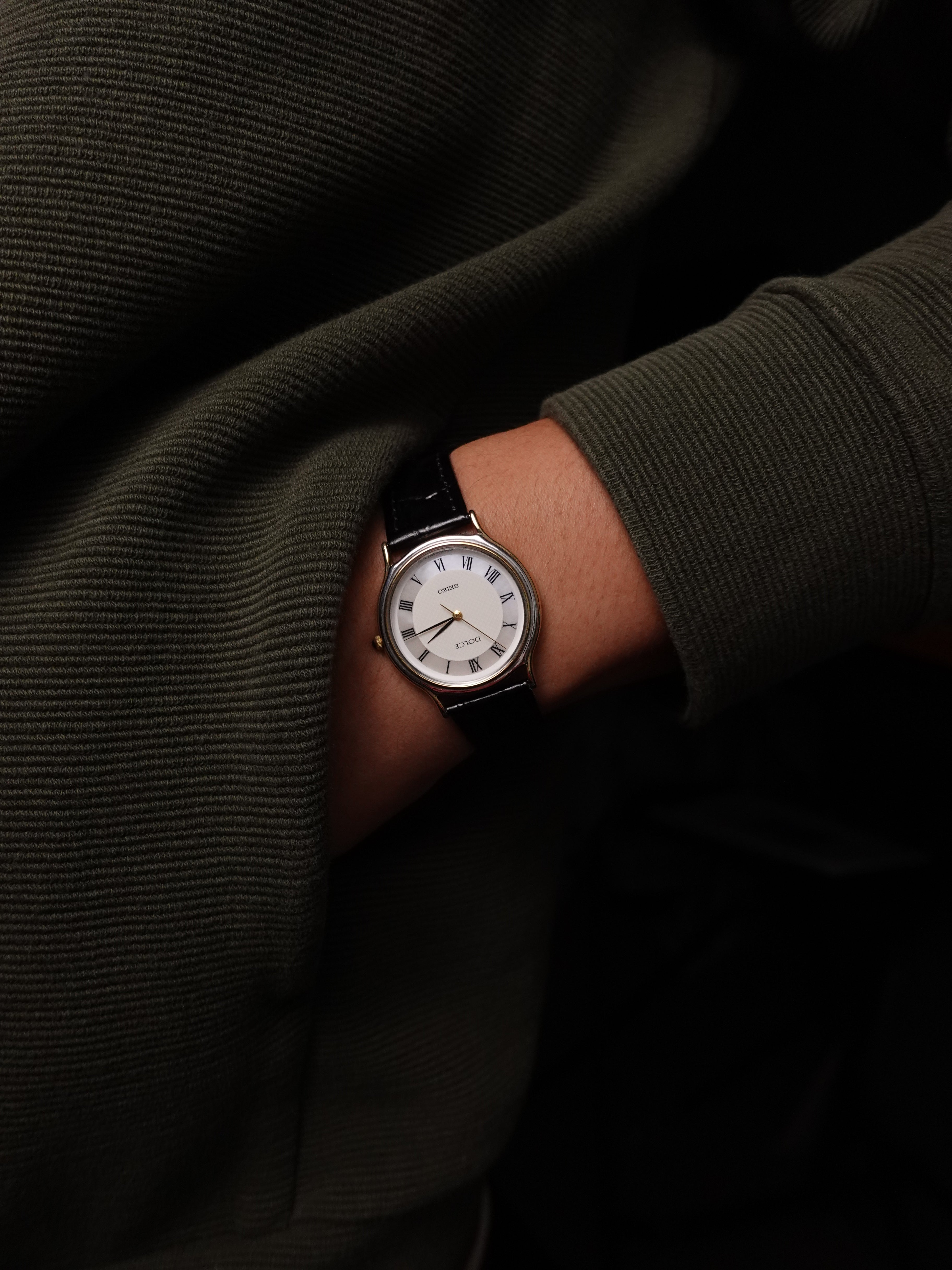 Seiko Dolce 5E31-6D60 Mother of Pearl Sector Dial – My First Vintage