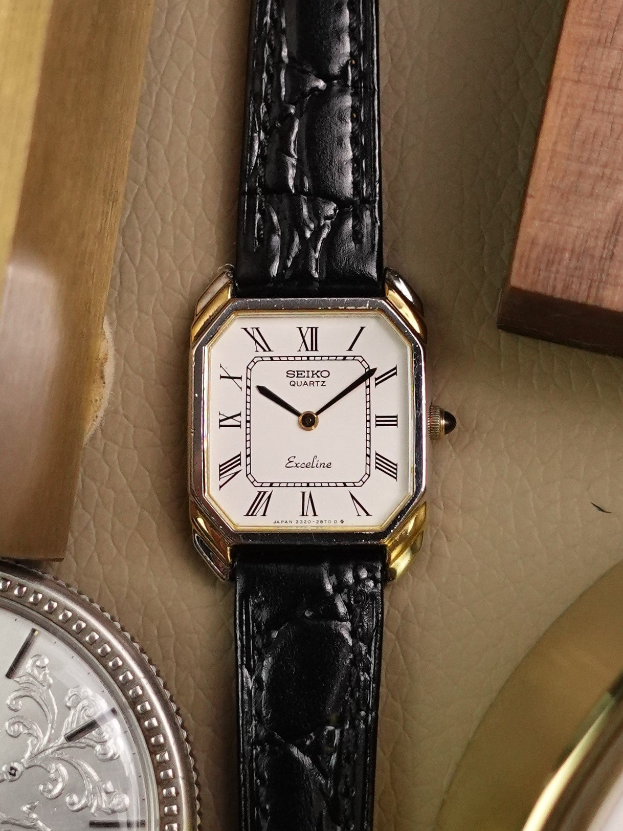 Seiko Exceline Roman Numeral Dial 2320-6440 – My First Vintage