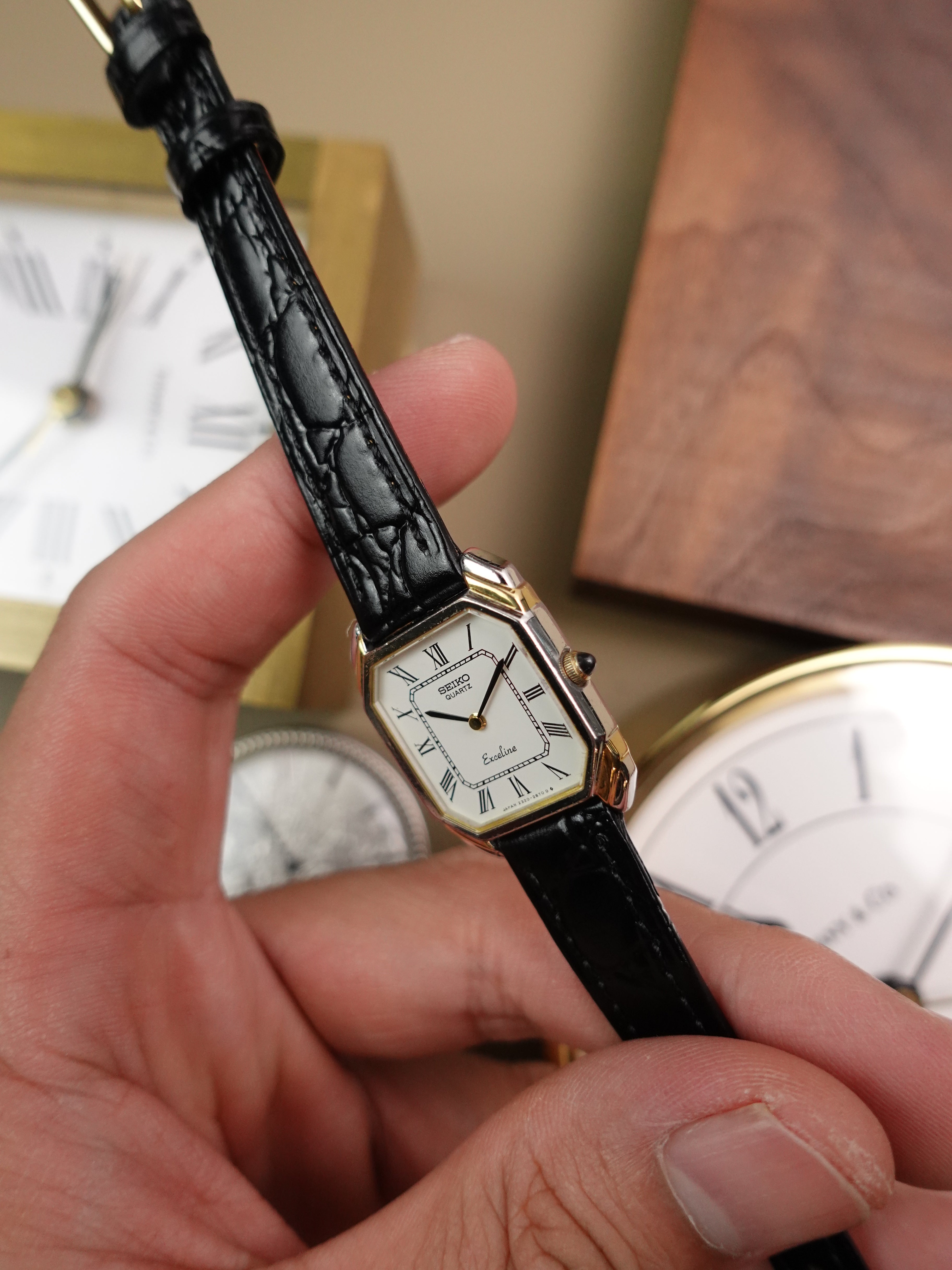 Seiko Exceline Roman Numeral Dial 2320-6440 – My First Vintage