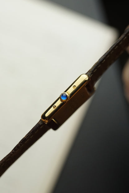 Must de Cartier Tank Small Vermeil 925 case