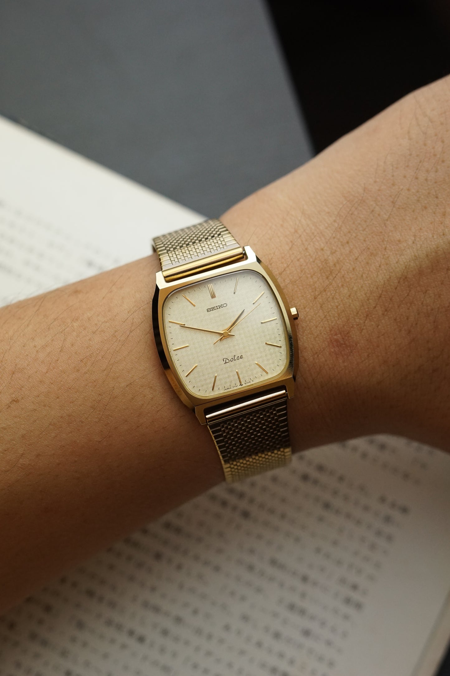 Seiko Dolce Tapestry Dial