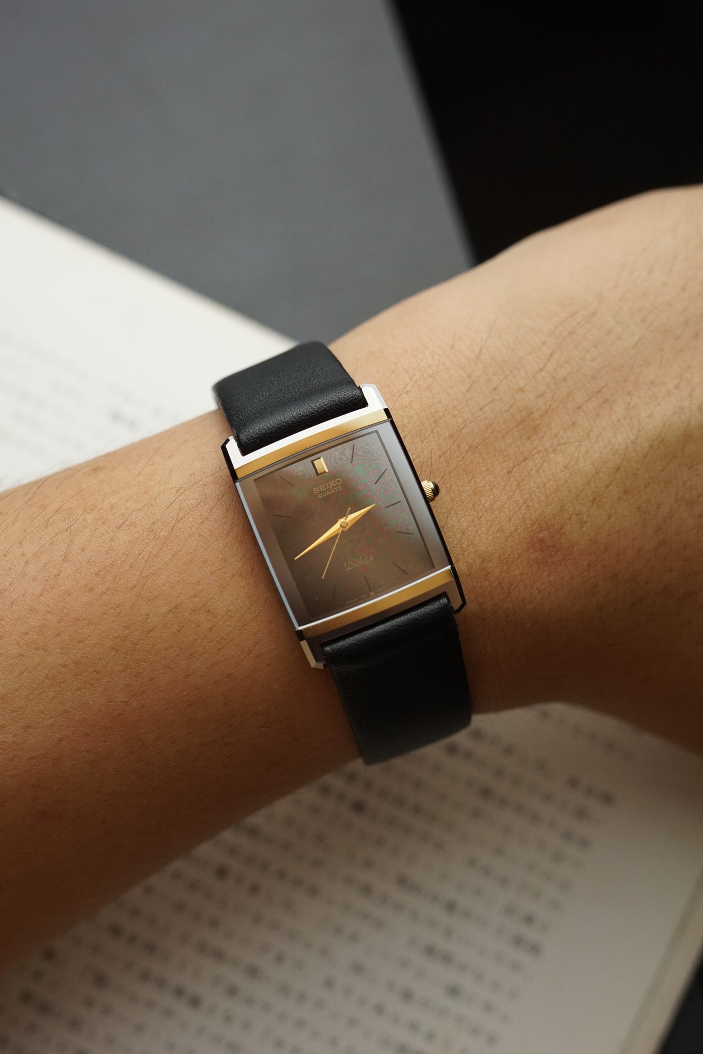 Seiko Dolce Tungsten Carbide Scratch Resistant