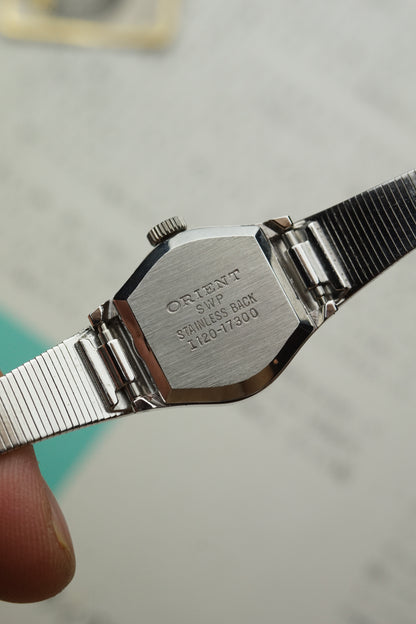 Orient Stone Dial bracelet Faceted Glass