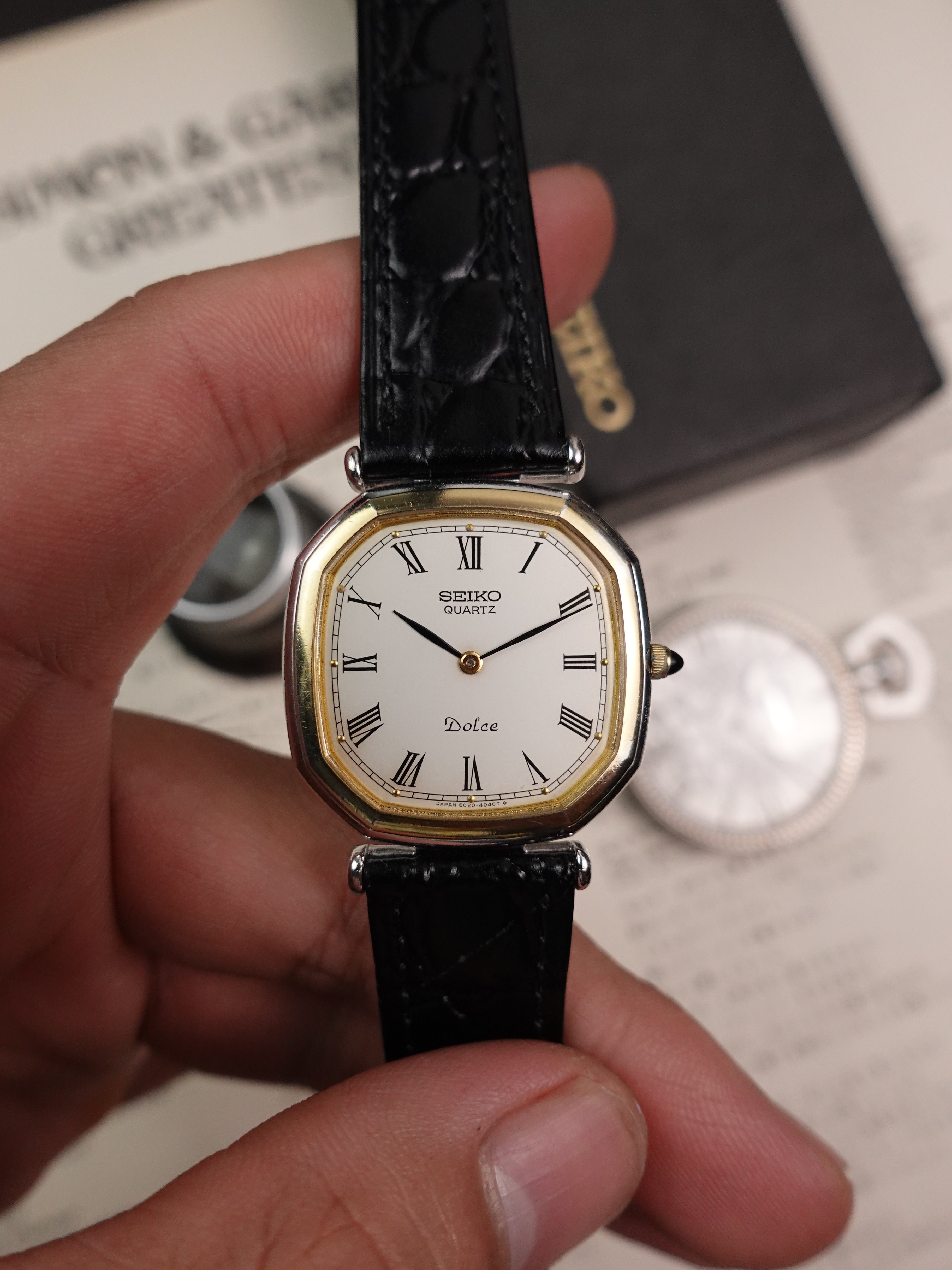Seiko Dolce Octa 6020-5750 Roman Numeral Circa. 1981 – My First