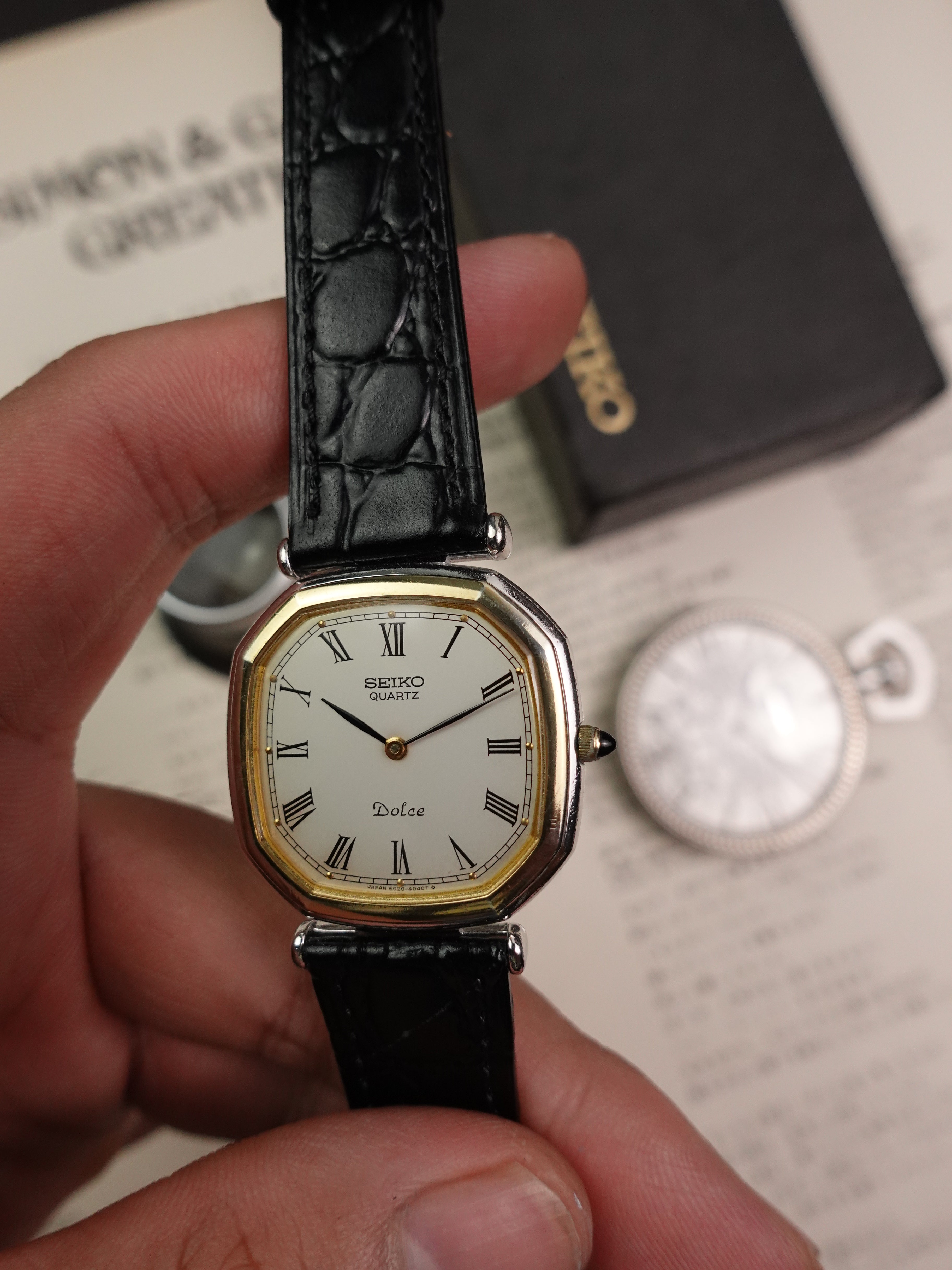 Seiko Dolce Octa 6020-5750 Roman Numeral Circa. 1981 – My First