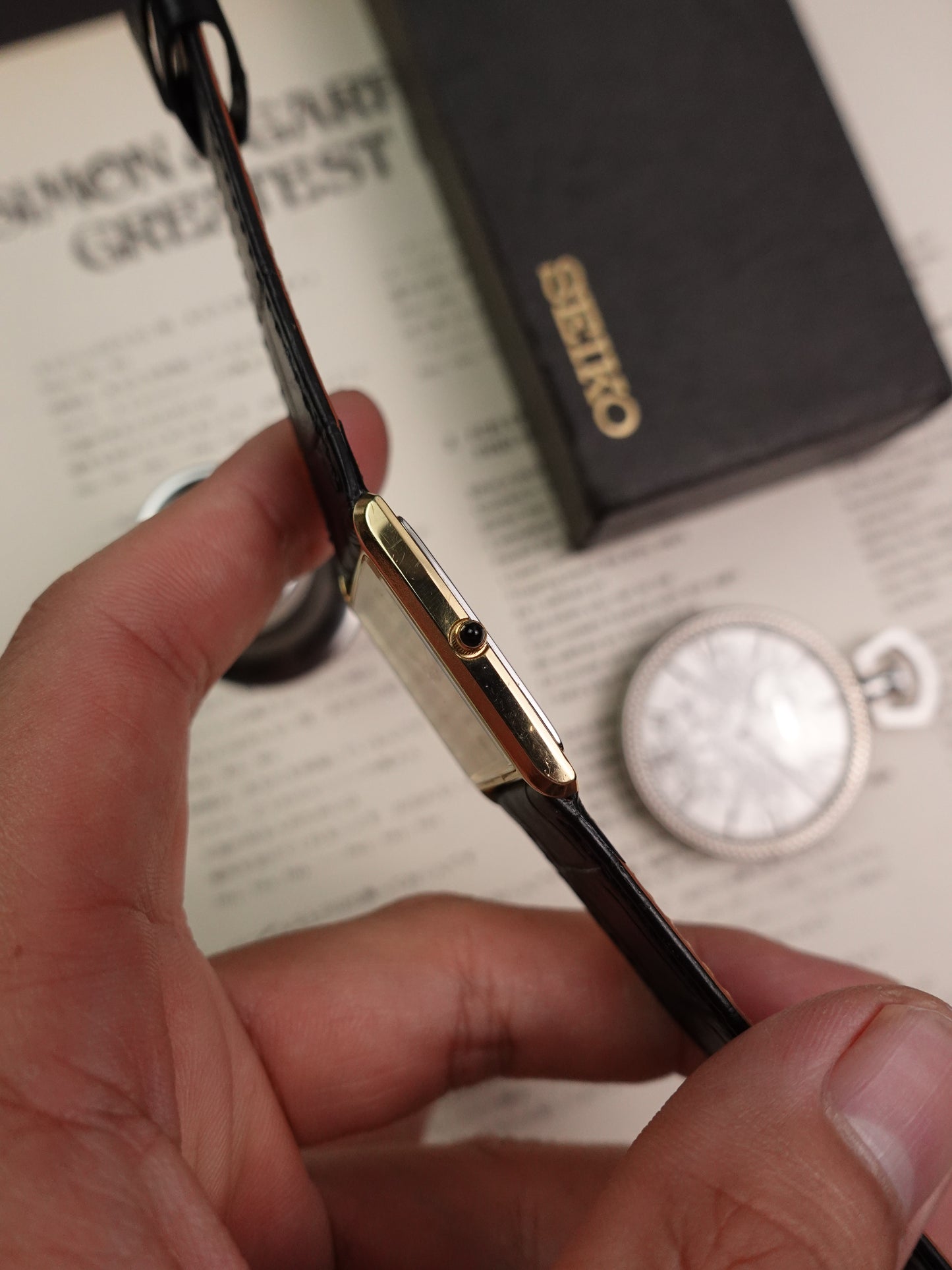 Seiko Tank Dolce SGP30 6030-5510