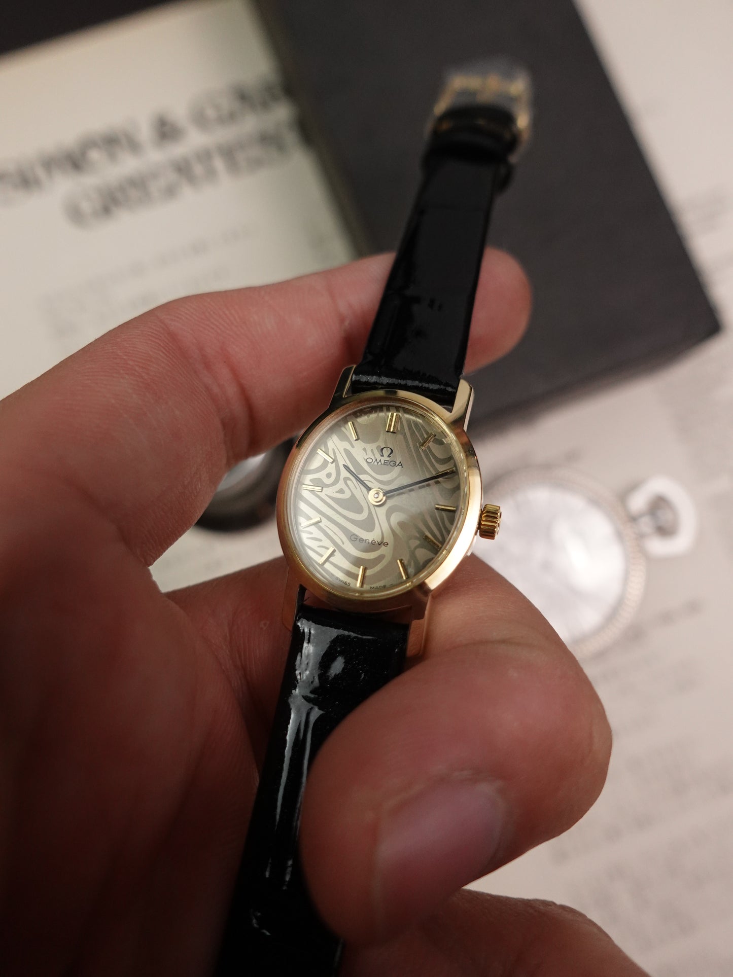 Ladies' Omega Geneve Topography Dial Manuel winding Cal 625 Serviced