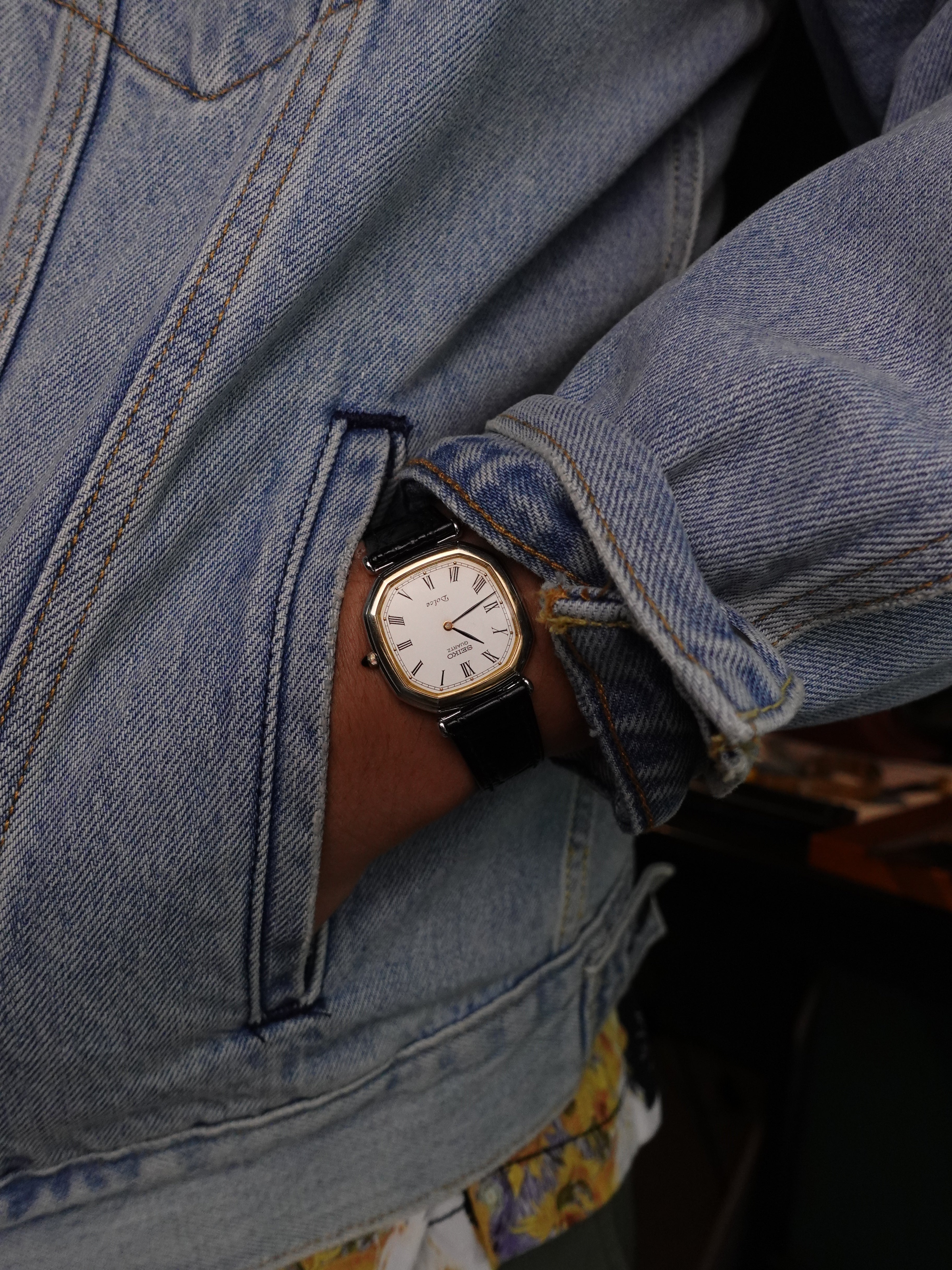 Seiko Dolce Octa 6020-5750 Roman Numeral Circa. 1981 – My First