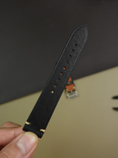 Buttero Leather Strap in Black