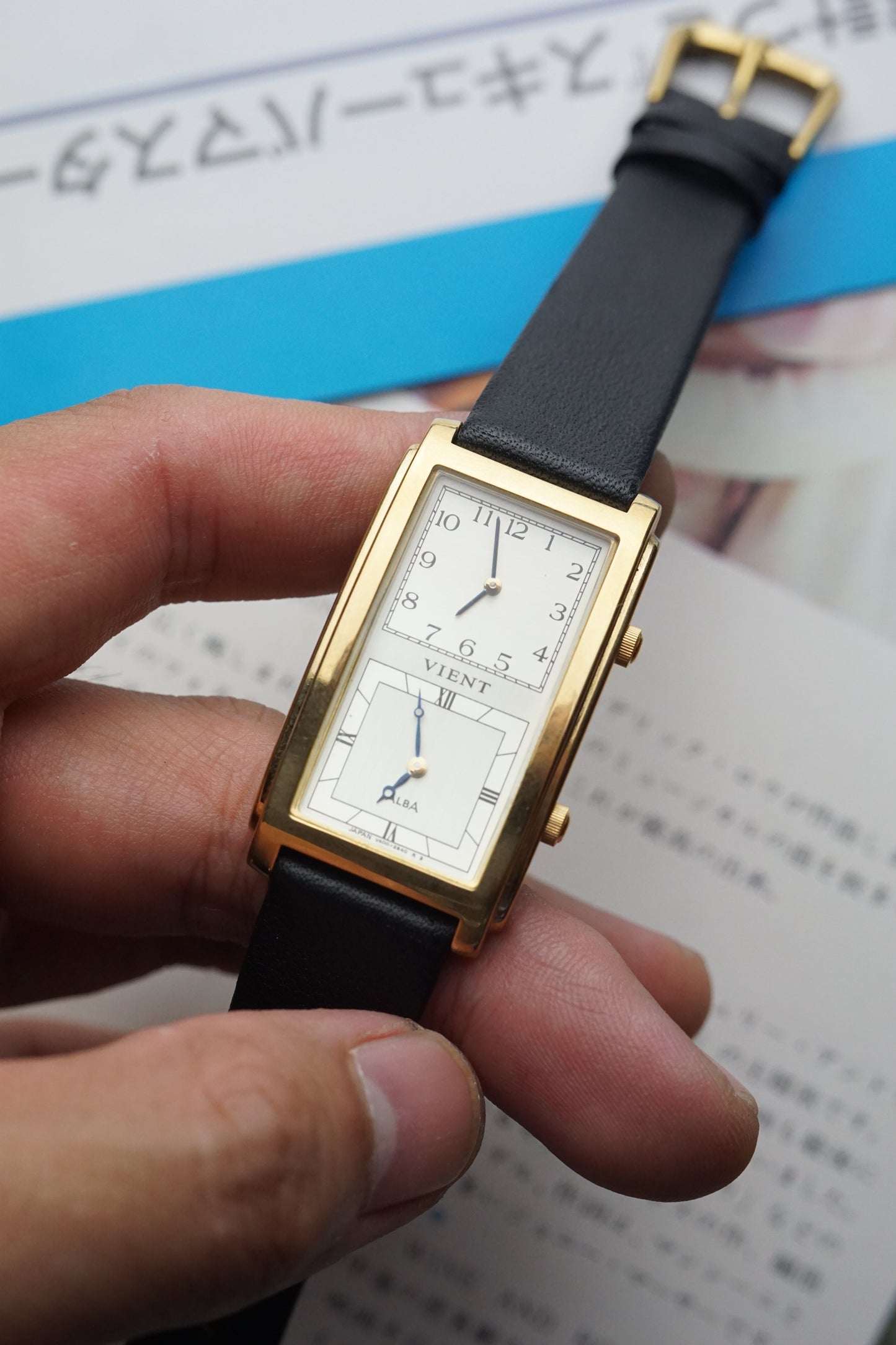 Seiko Alba Vient Dual time "cintree" quartz