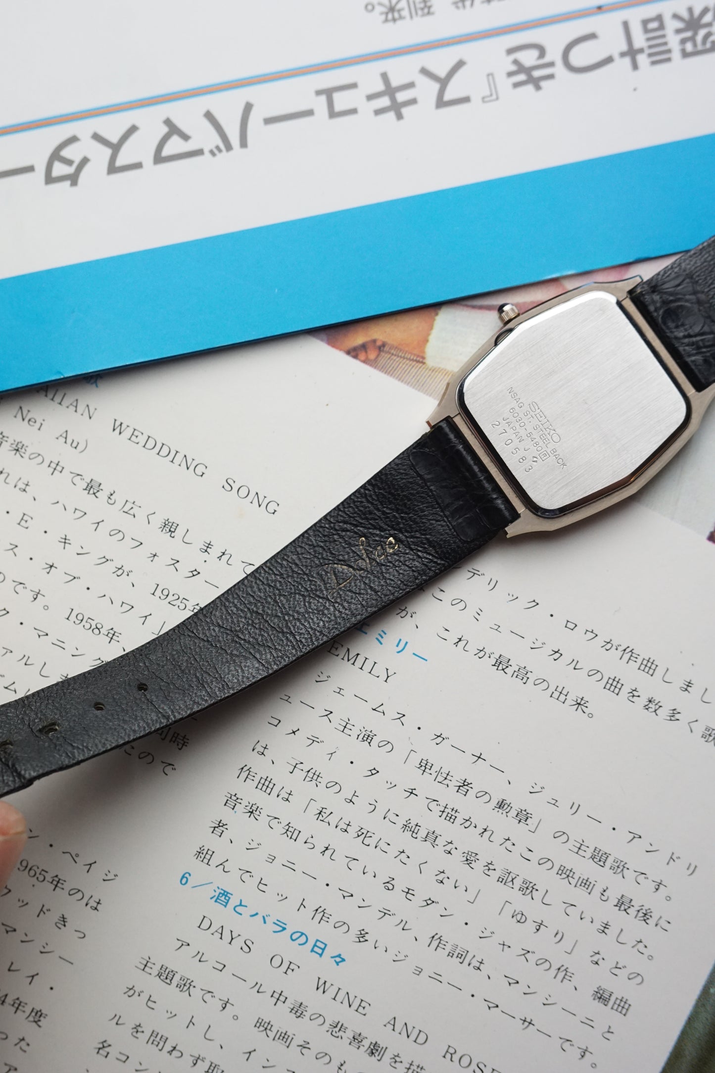 Seiko Dolce octa NSAG scratch resistant case