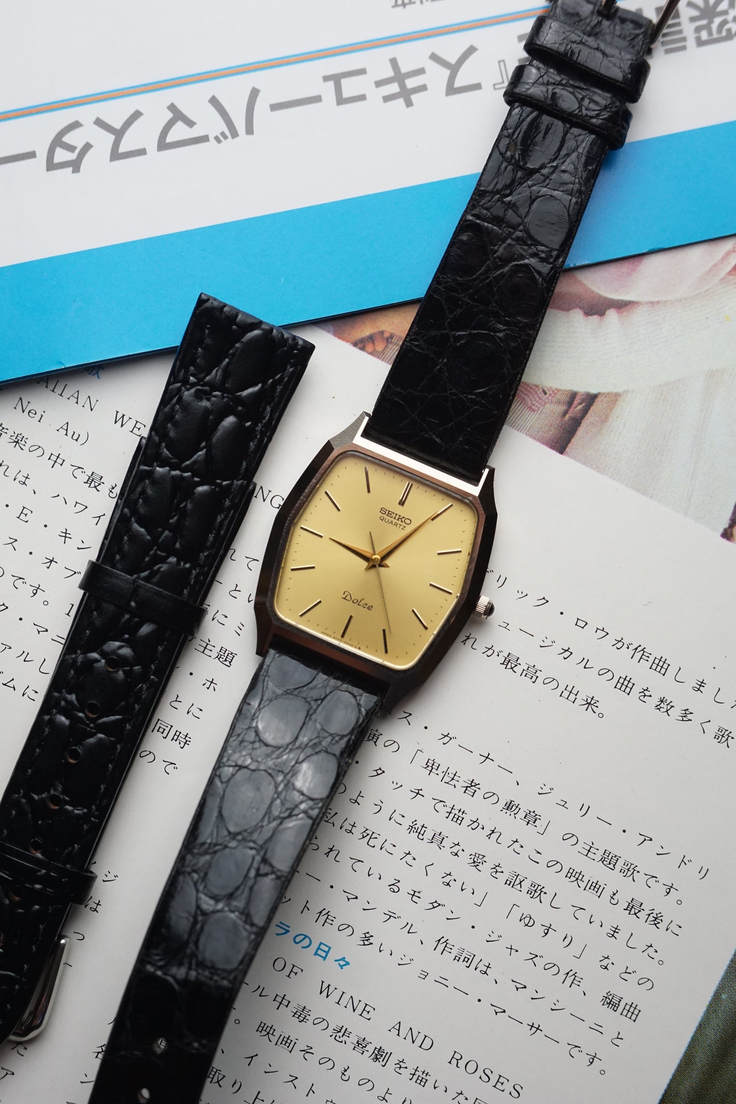 Seiko Dolce octa NSAG scratch resistant case