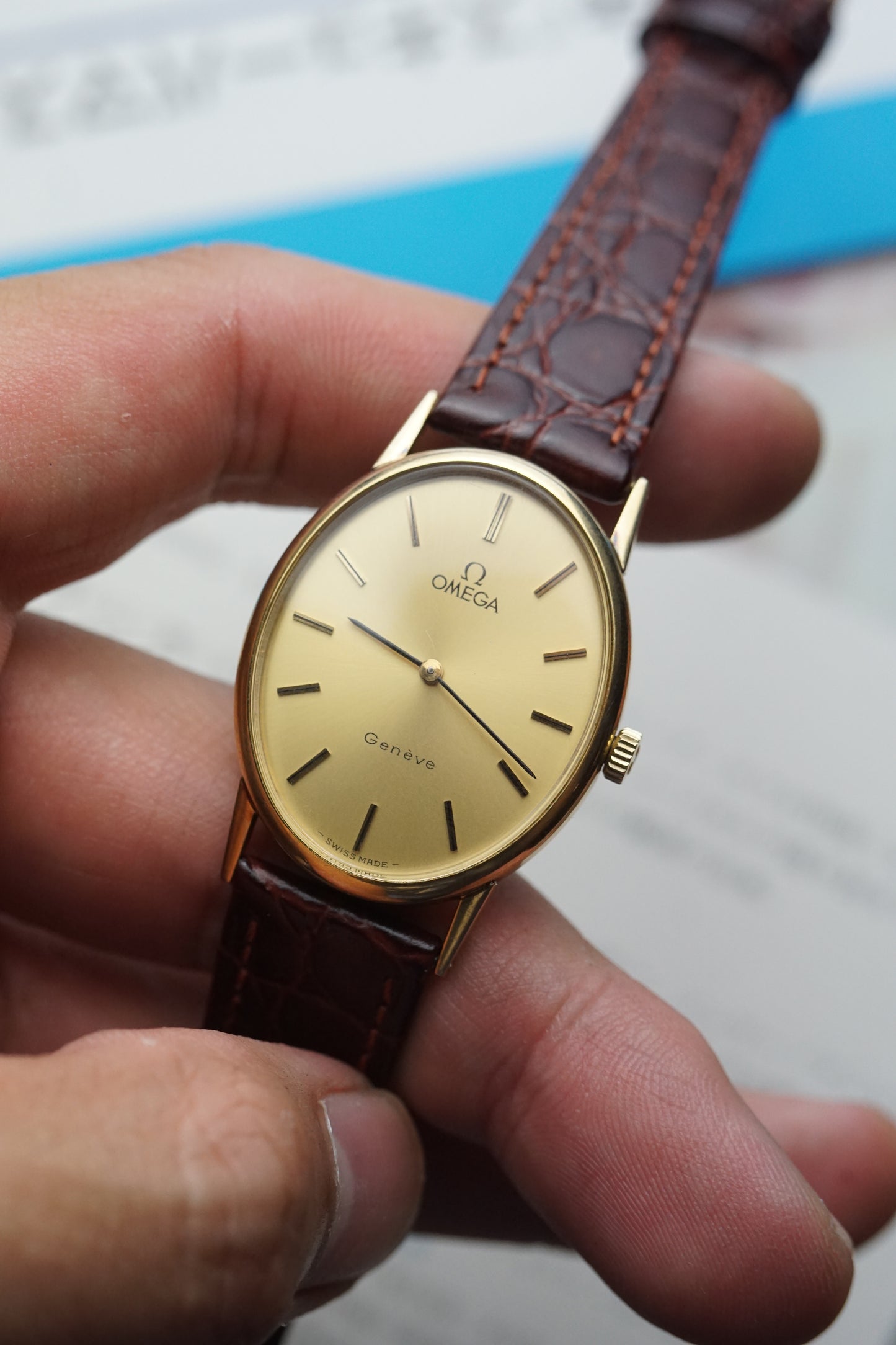 Omega Elipse late 70s manual winding