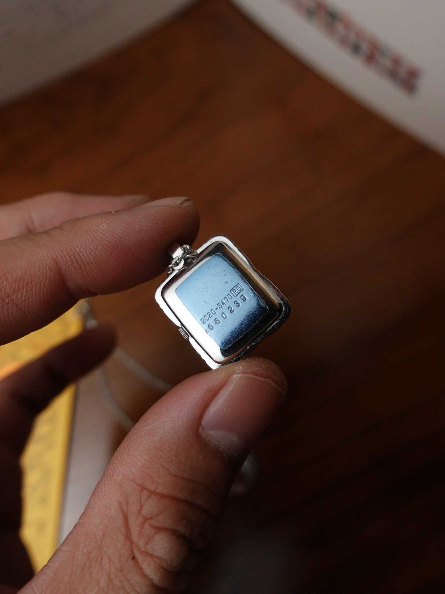 Seiko Pendent Necklace "candy' Quarts 2C20-5480 Circa. 1986