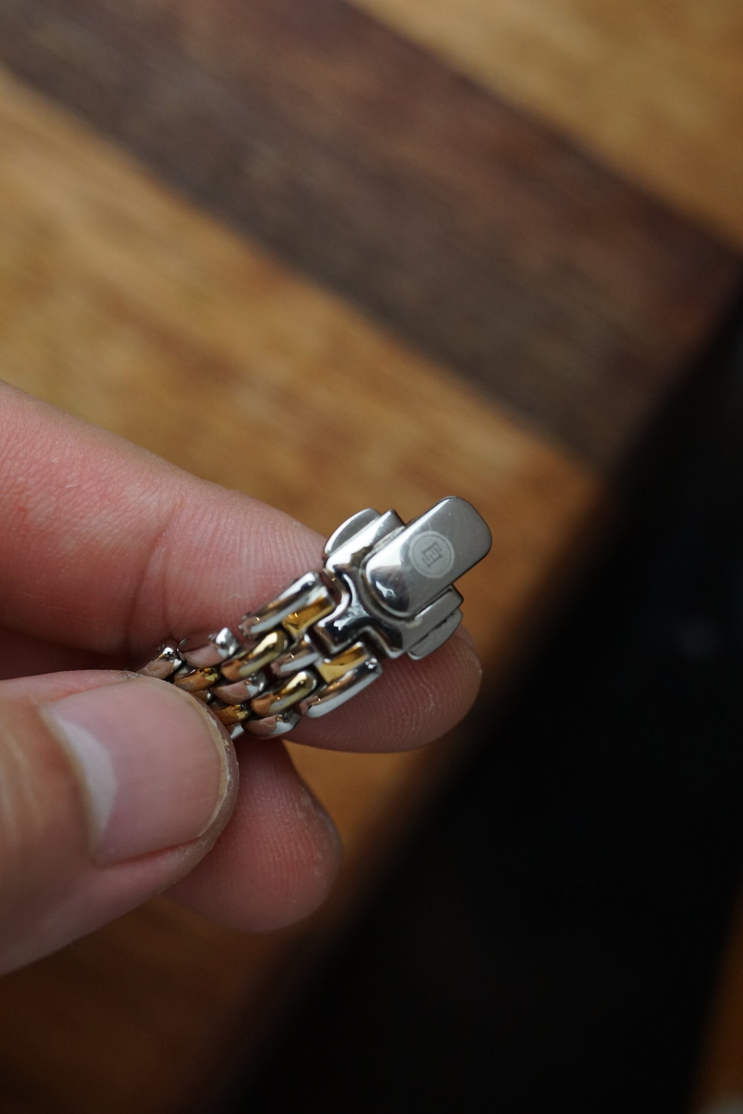 80s Citizen Exceed 2 tone bracelet