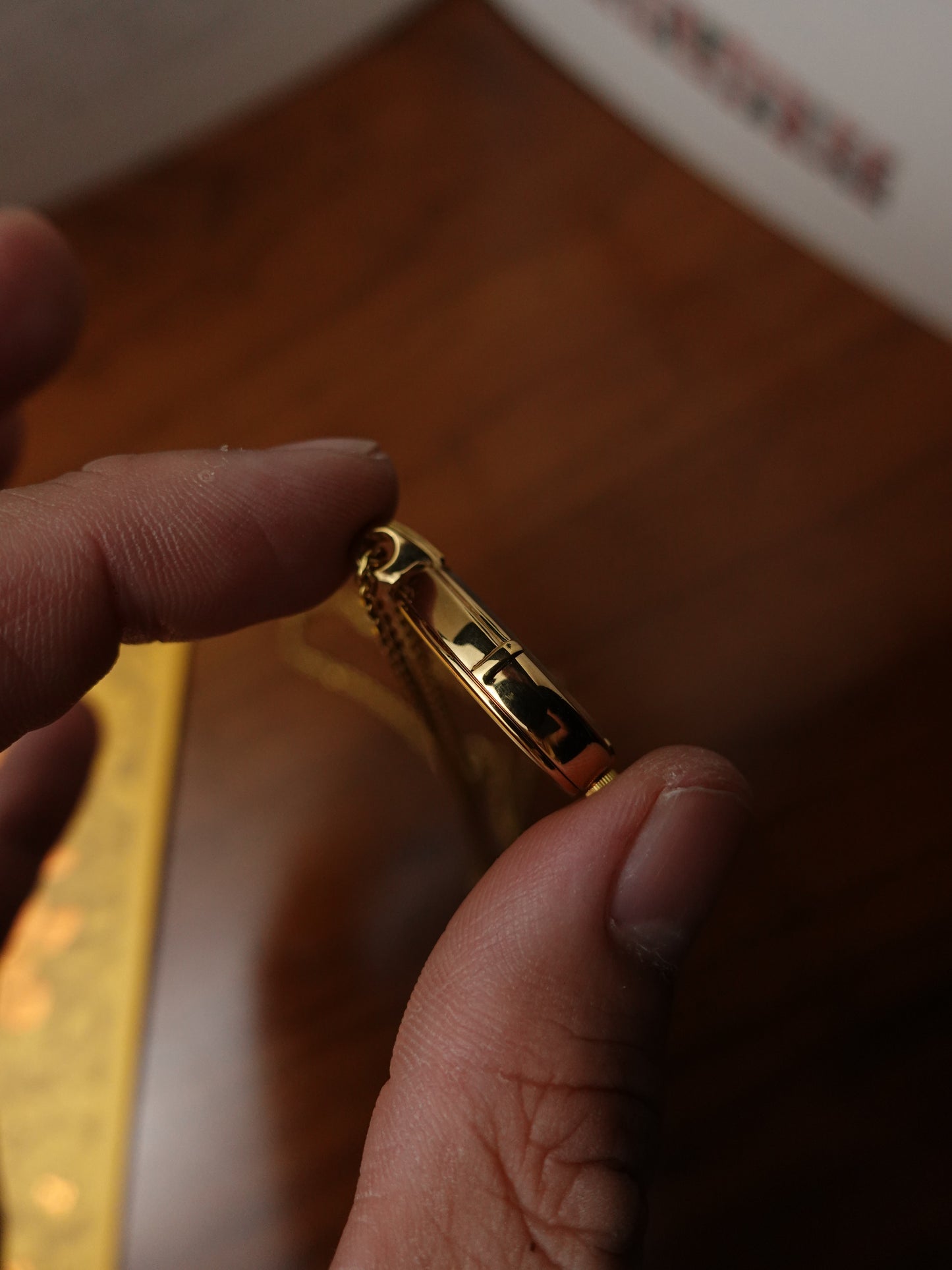 Seiko Pendent Necklace Watch "Teardrop" 1F21-5A10 Circa.1987 Quartz