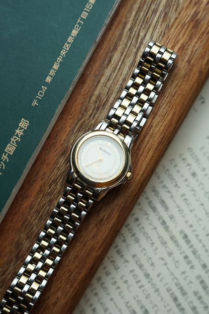 ladies burberry 2 tone jubilee full set