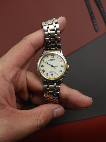 Seiko Contemporary Basic Day Date 5H23 - 6000
