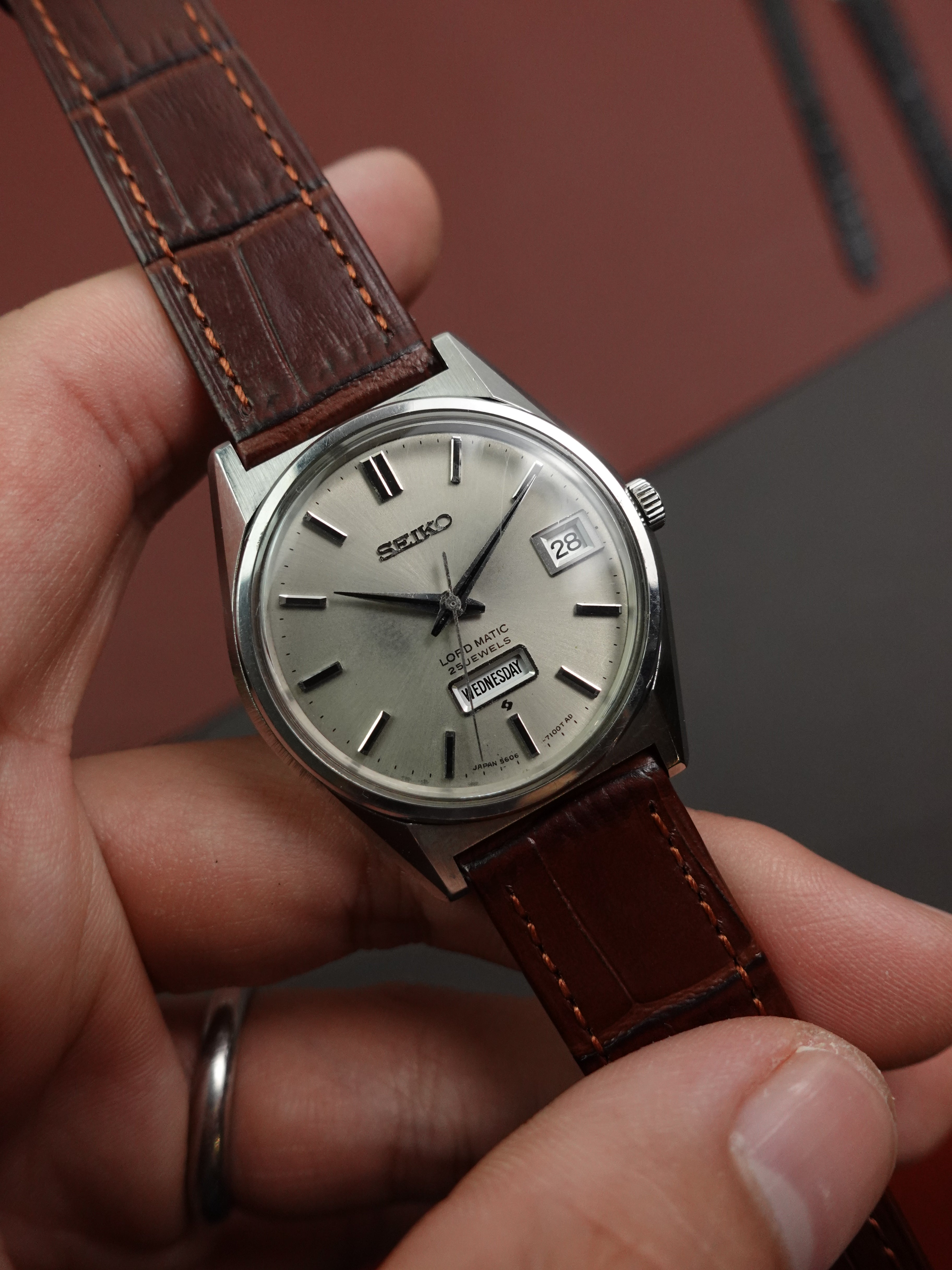 Seiko Lord Matic Day Date Circa.1968 Fully serviced 5606-7020 – My