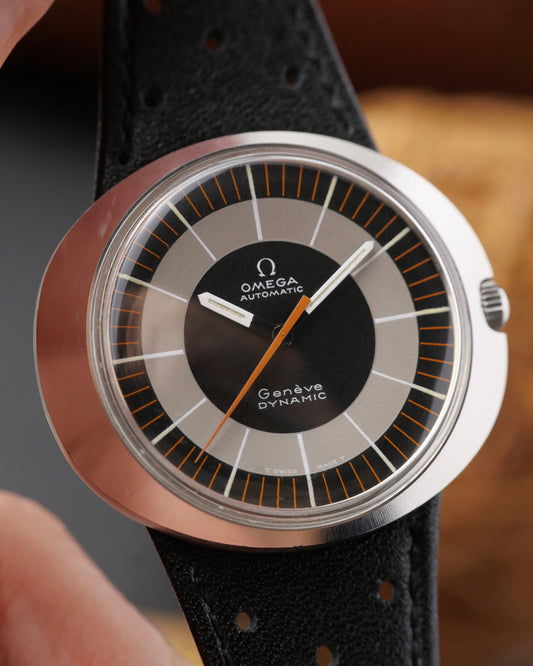Omega Geneve Dynamic “Taupe Bullseye" Ref. 165.039 (circa late 1960s)