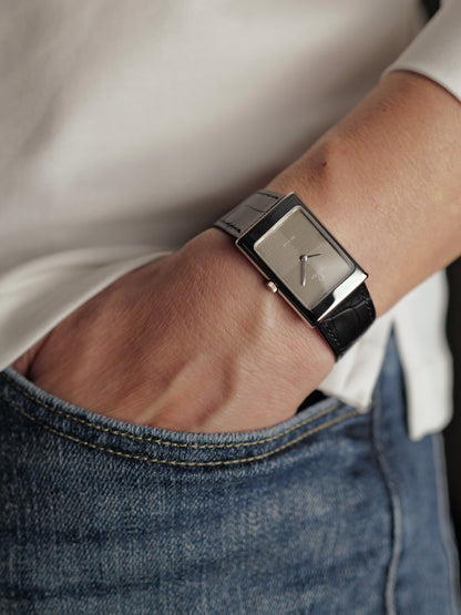 Omega De Ville “Tank” Two Tone Quadrant Dial Ref. 111.0112 (circa 1973)